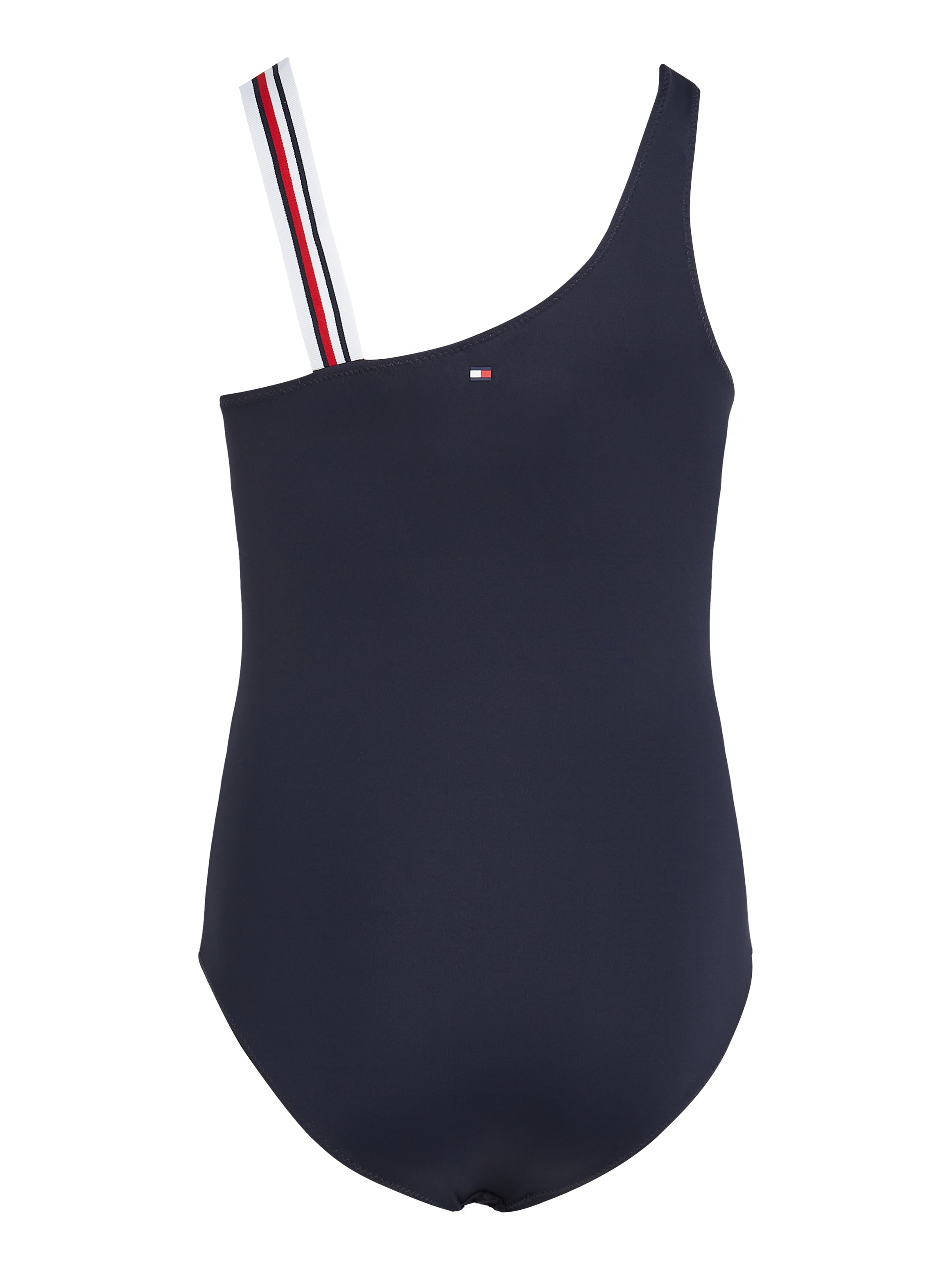 TOMMY HILFIGER Swimwear Badeanzug »ONE SHOULDER ONE PIECE«, im One-Shoulder-Design