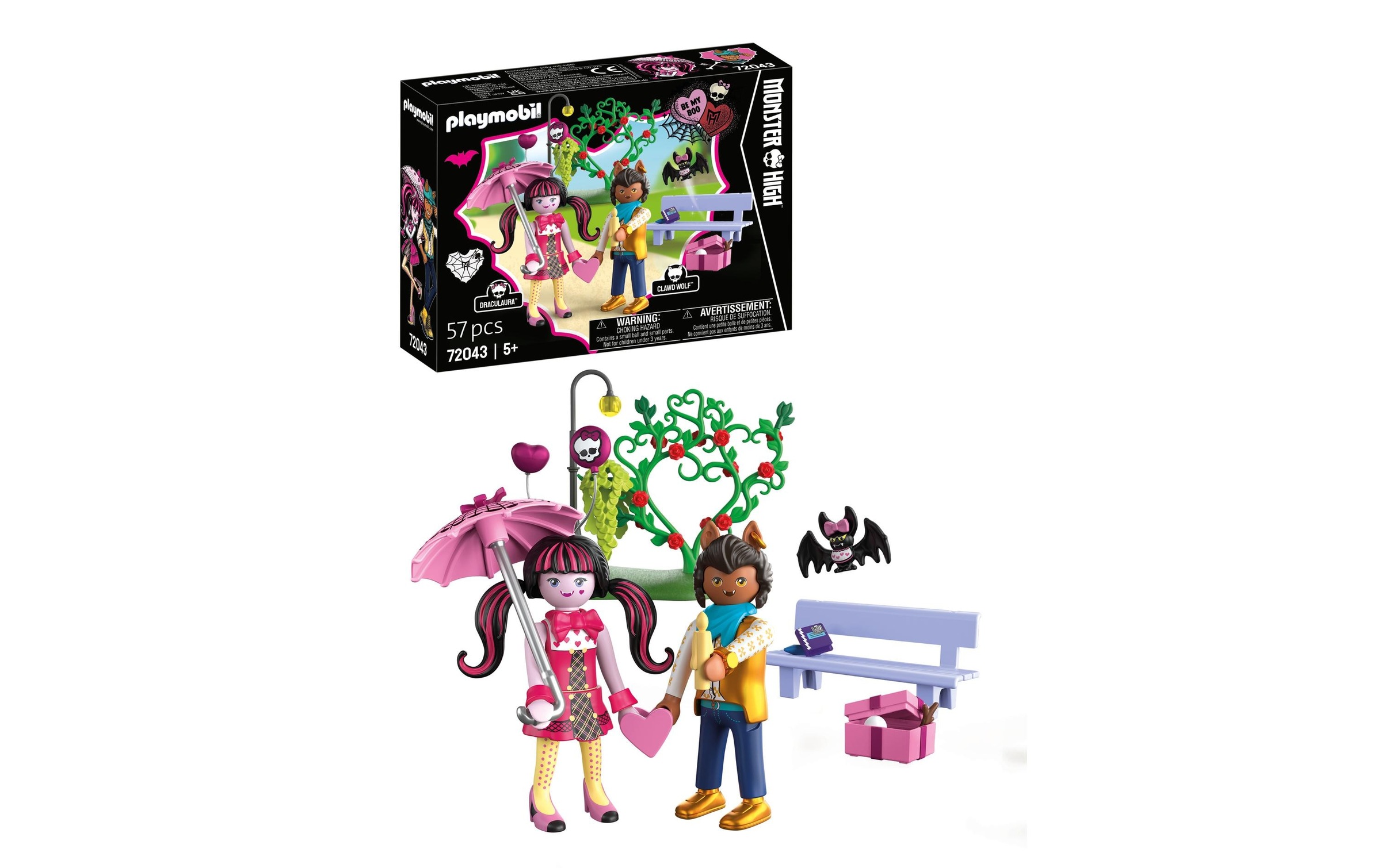 Playmobil® Jeu de construction »Valentinstagsdate (72043), Monster High™« Spielfigur