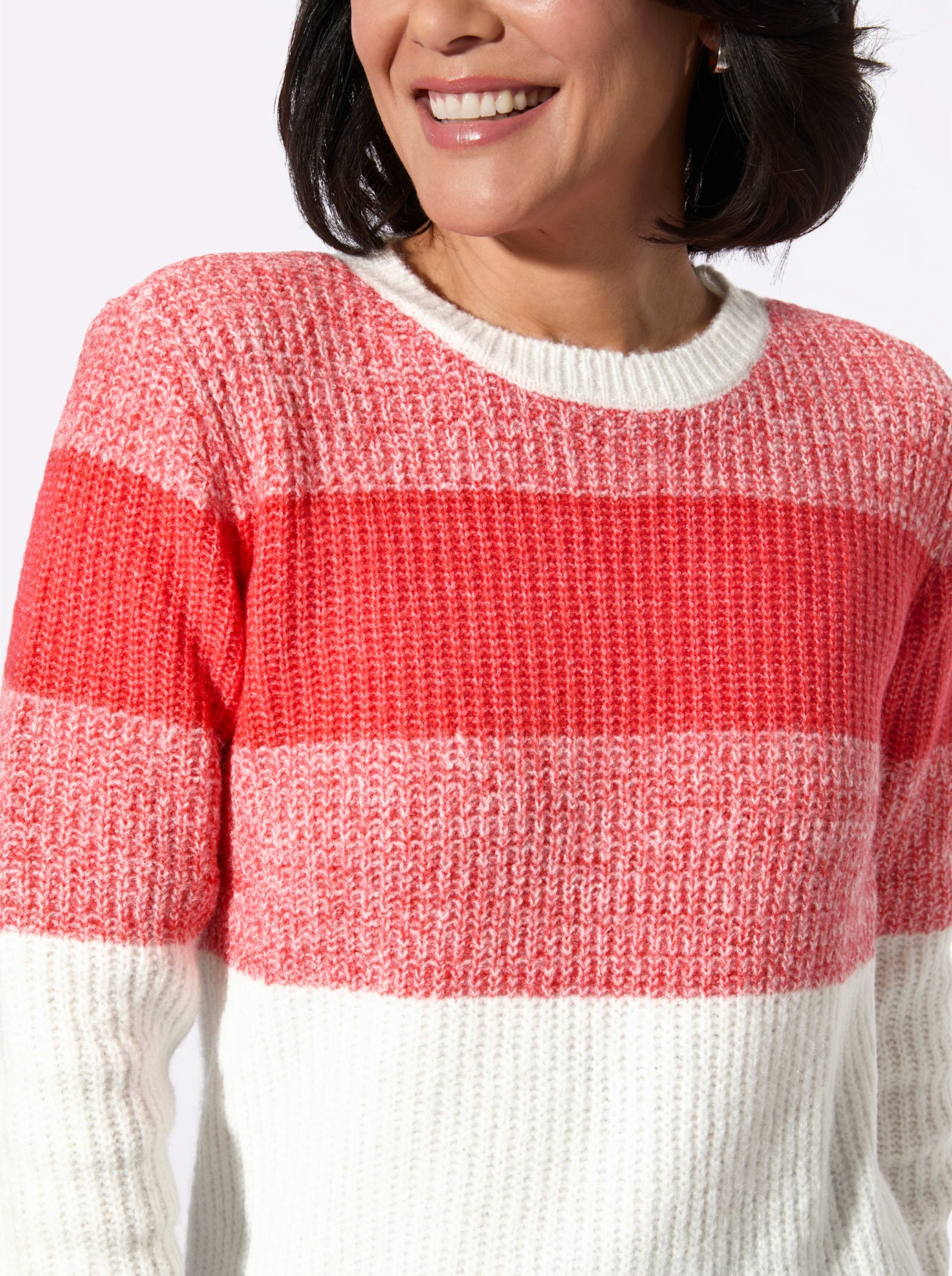Casual Looks Rundhalspullover »Rundhals-Pullover«