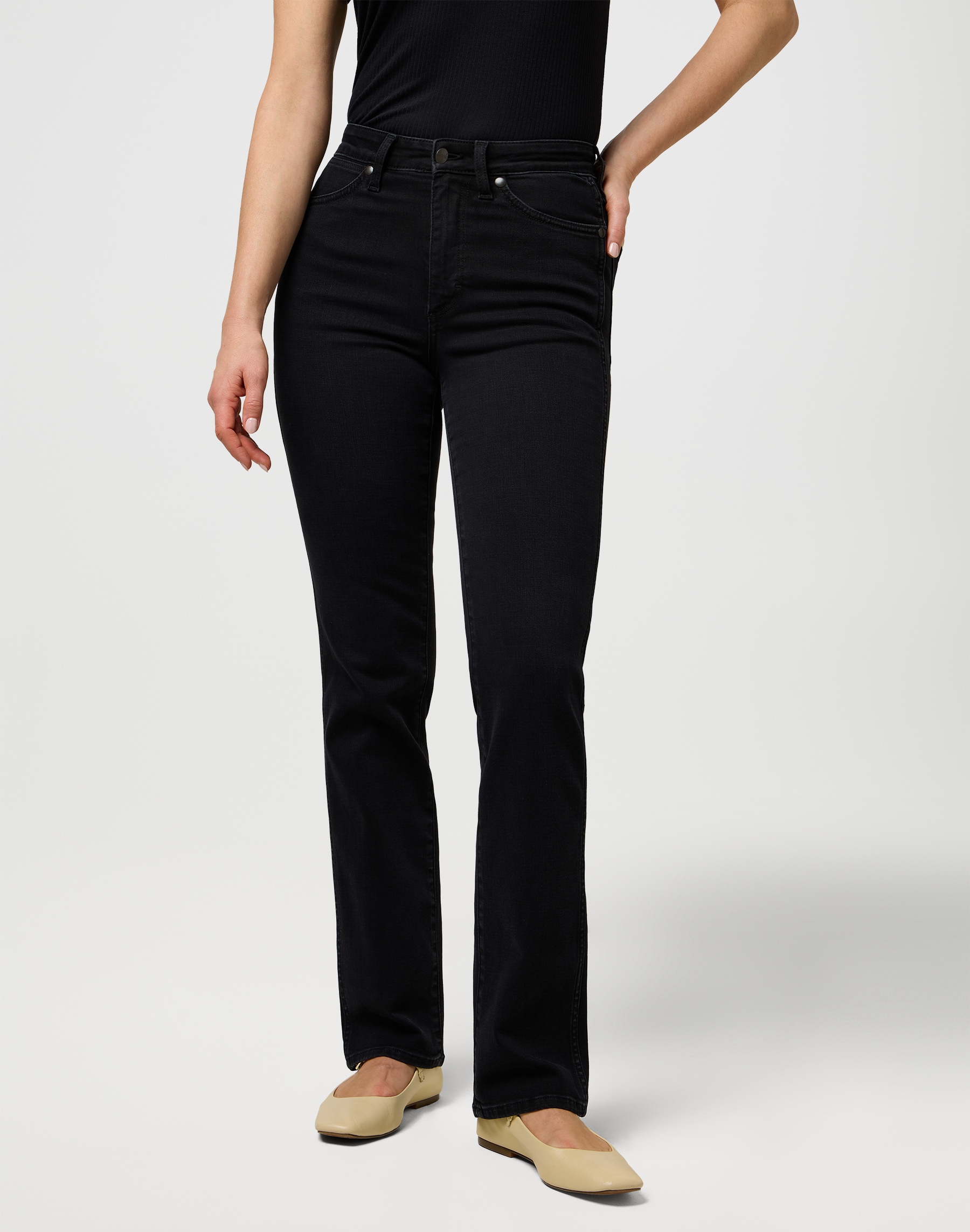 Image of Wrangler Straight-Jeans im Five-Pocket Style