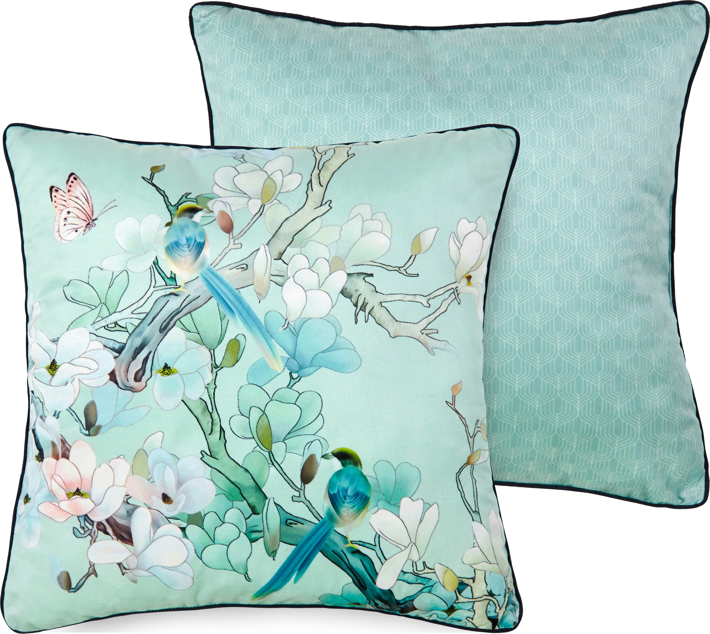 Image of Descanso Dekokissen »Shi«, (1 St., 1 48x48 cm Dekokissen - Mit biese), Mit Biese bei Ackermann Versand Schweiz