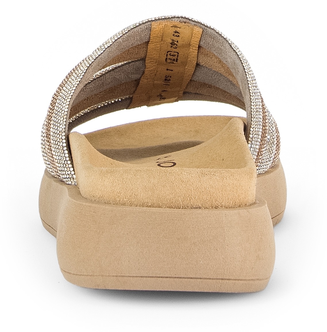 Gabor Pantolette, Plateau, Sommerschuh, Schlappen mit Best Fitting-Ausstattung