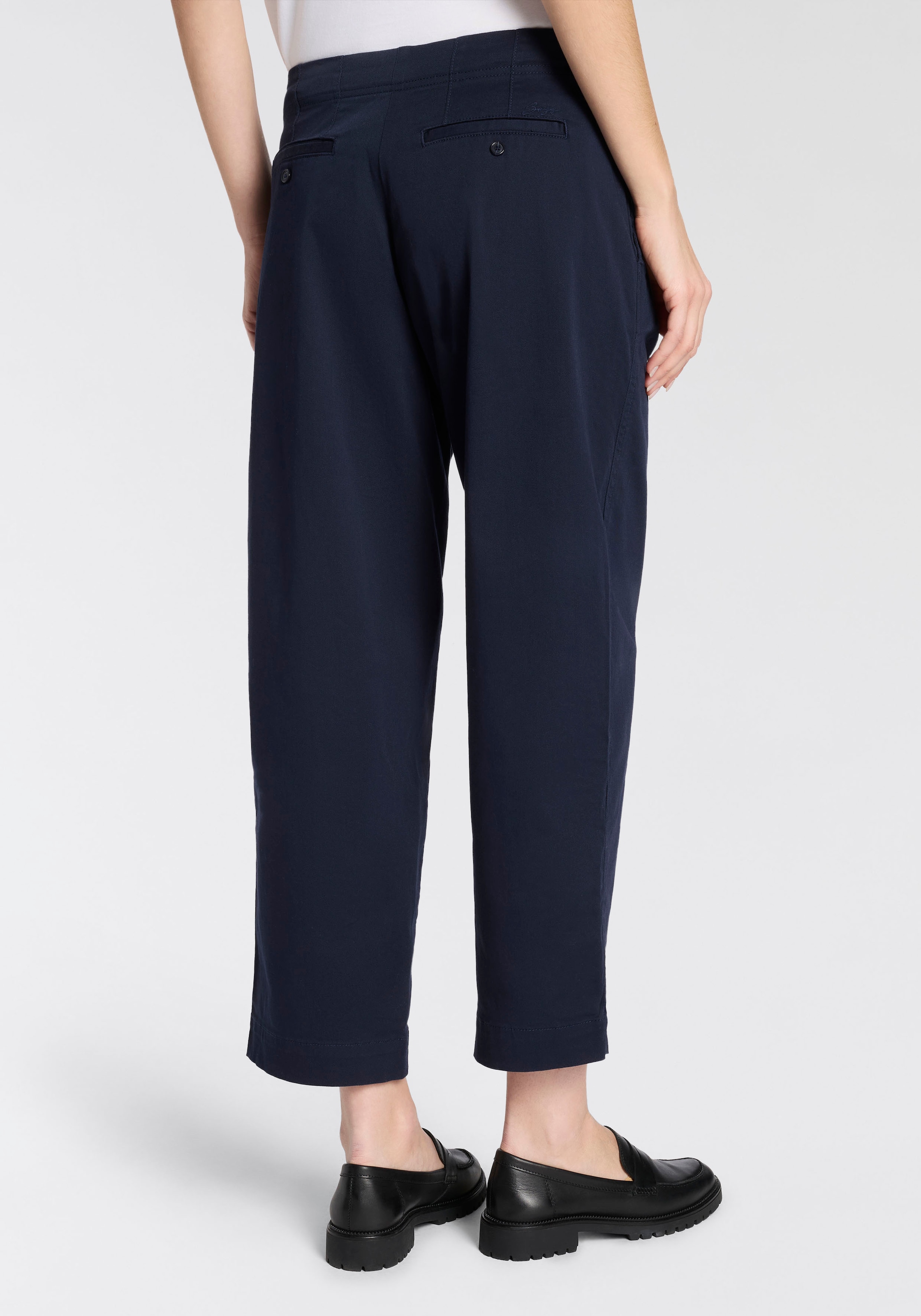 BOSS ORANGE Chinos »Taquina Premium Damenmode«  in lockerer Passform, Barrel Fit