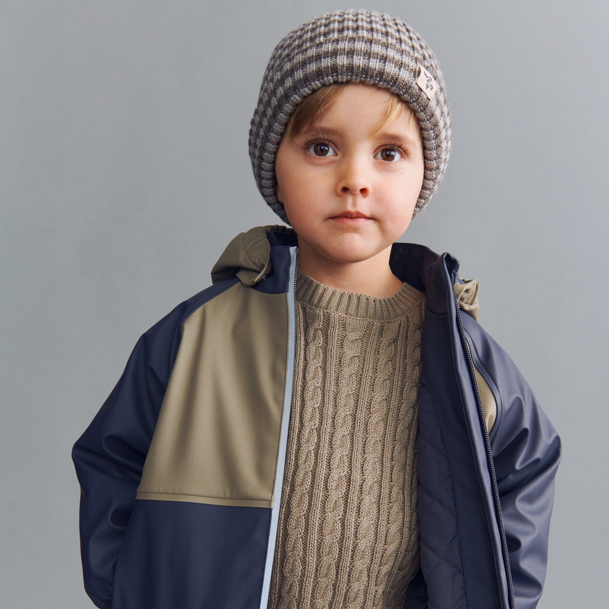 WHEAT Pull en tricot »Knit Pullover L/S Oliver« Coton pur