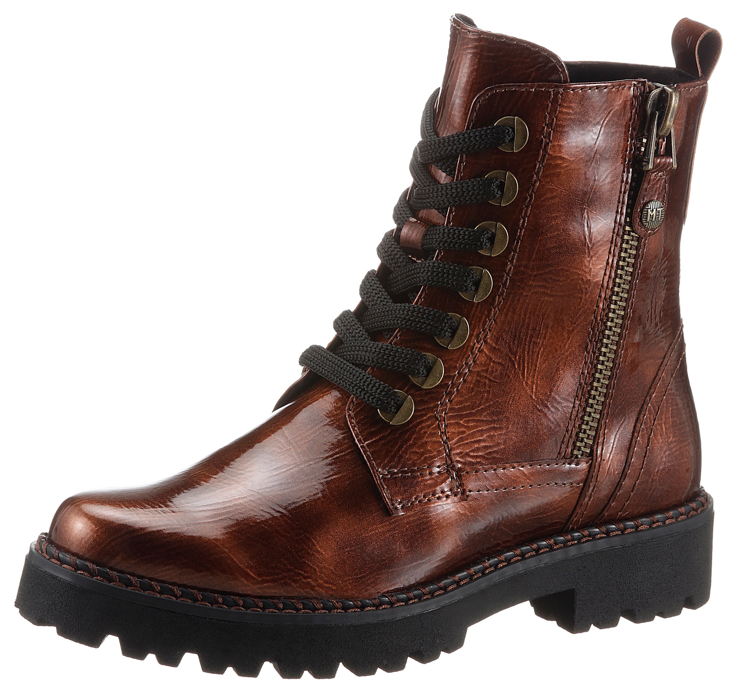 Image of MARCO TOZZI Schnürboots, im glänzenden Look bei Ackermann Versand Schweiz