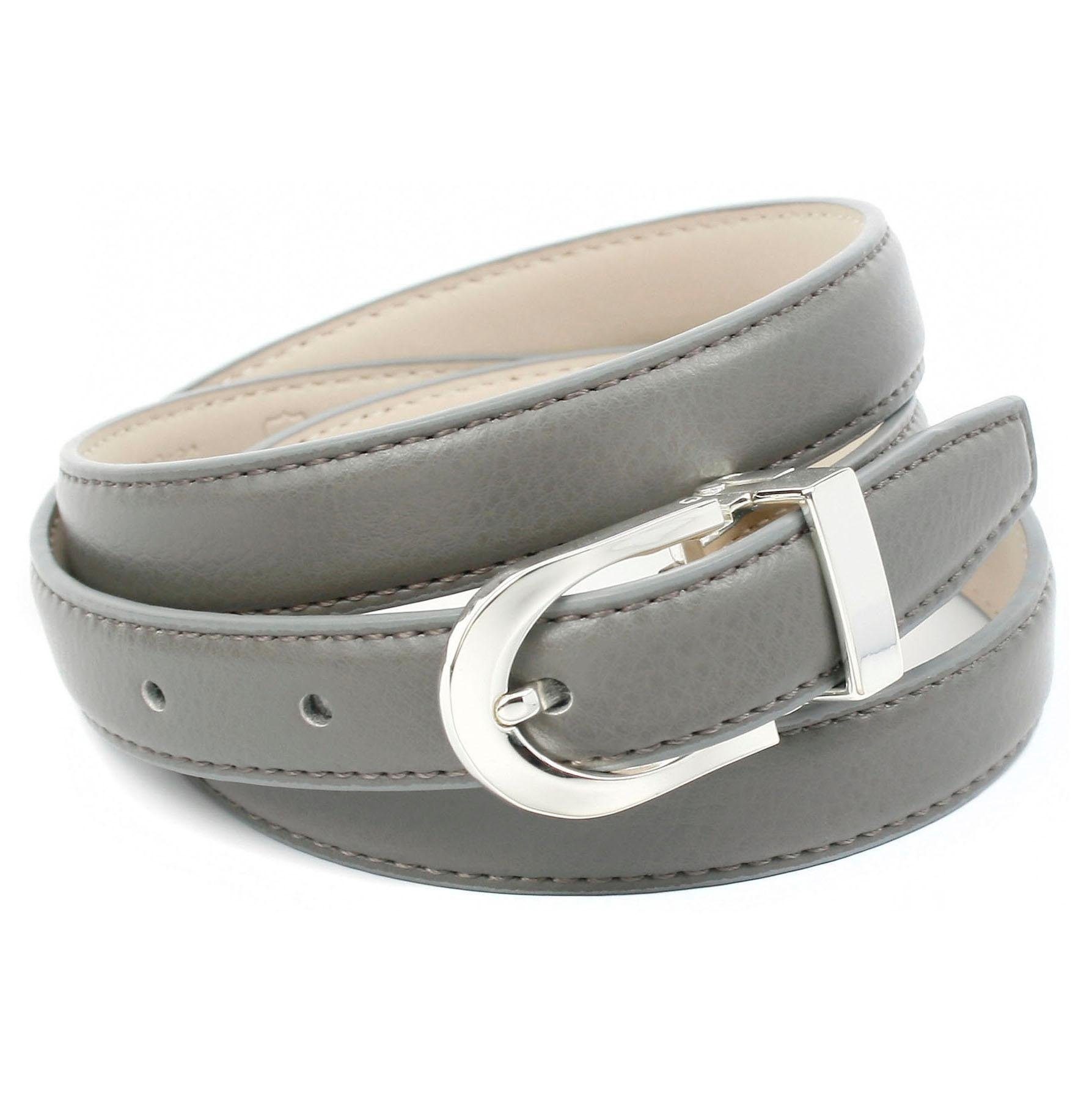 Image of Anthoni Crown Ledergürtel, in schmaler Form, stabil gefertigt bei Ackermann Versand Schweiz