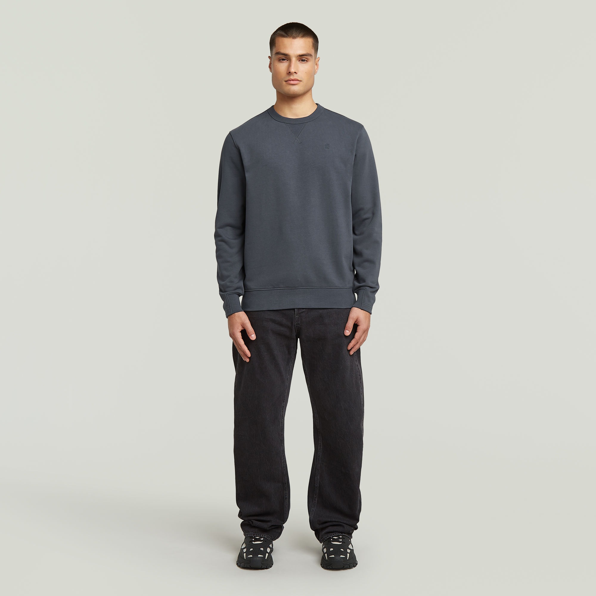 G-STAR Sweatshirt »Nifous«, mit halben Ärmelbündchen
