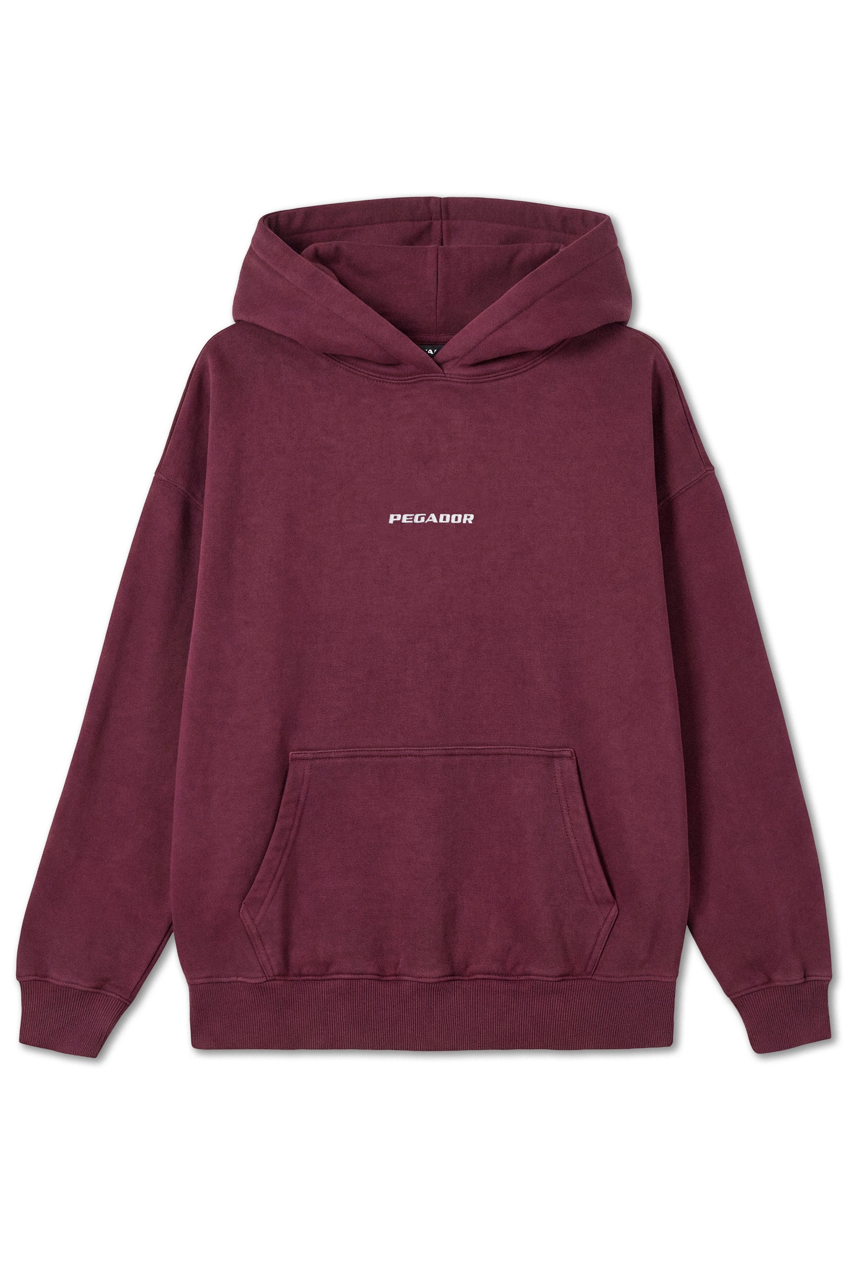 PEGADOR Sweat à capuche »CLARITA LOGO OVERSIZED HOODIE«, mélange de coton, oversize

