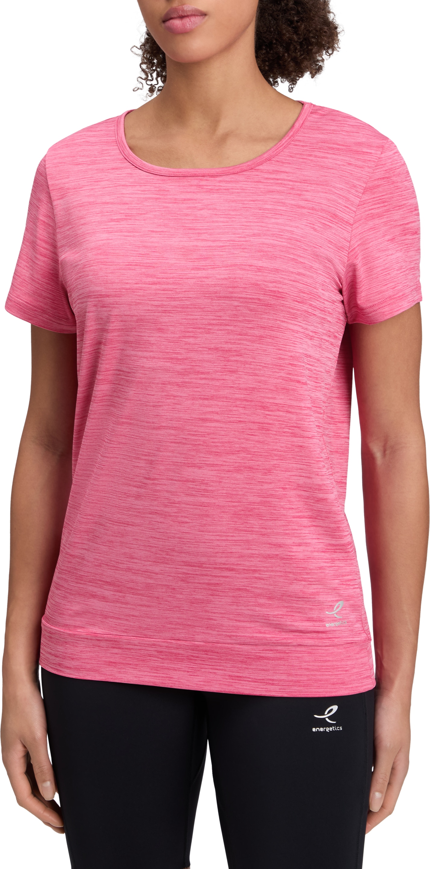 Image of Energetics T-Shirt "Da.-T-Shirt Jewel SS W" mit Rundhalsausschnitt, Kurzarm, aus Jersey, normale Schnittform