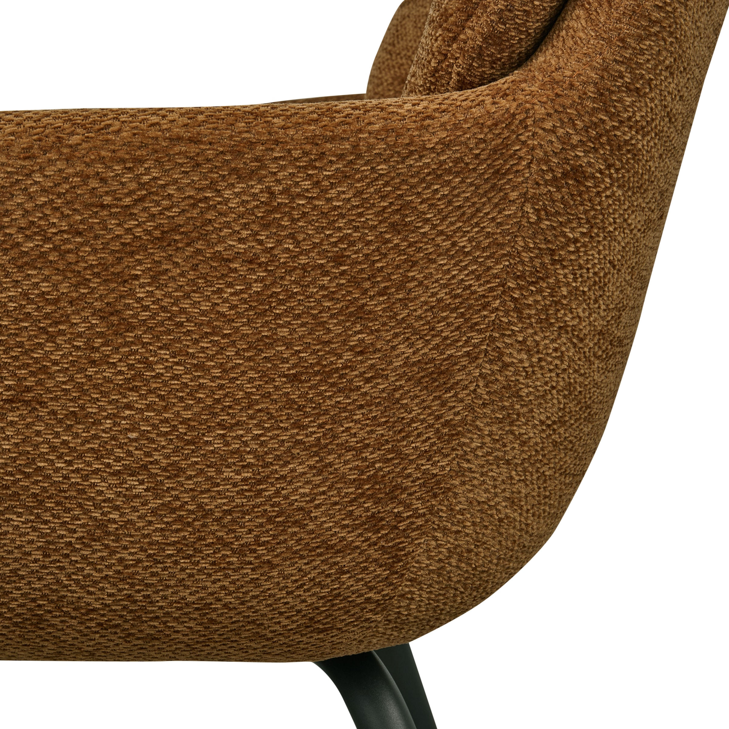 WOOOD Esszimmerstuhl »Runa Chenille-Bezug mit Metallgestell, H 82 x B 57 x T 59 cm« (Set) 2 Stk.(Set, 2 St)Tragkraft 120 kg, pfleigleicht Geringe Verschleissfestigkeit