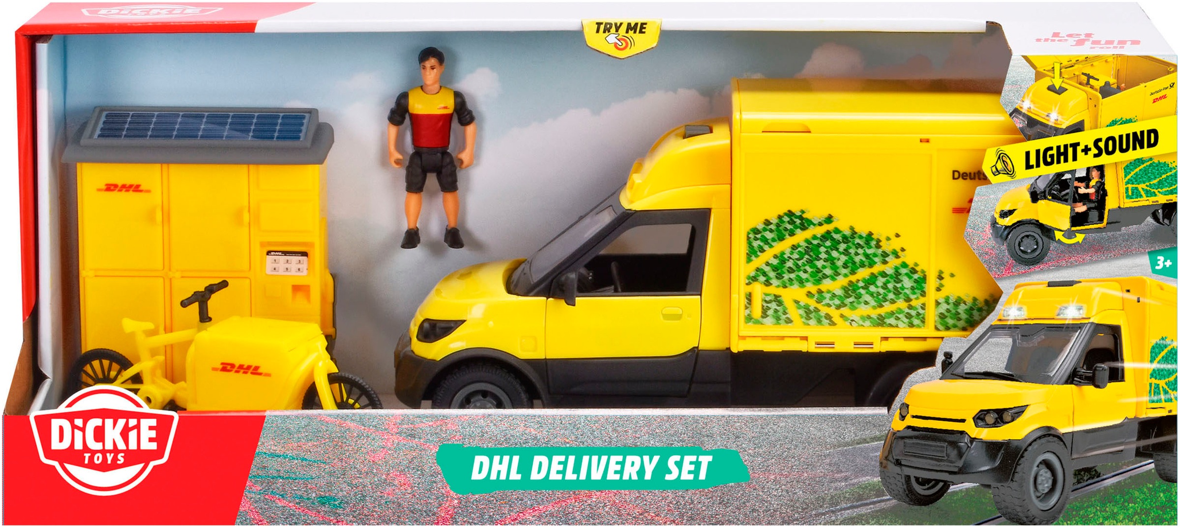 Dickie Toys Voiture-jouet »DHL Delivery Set«