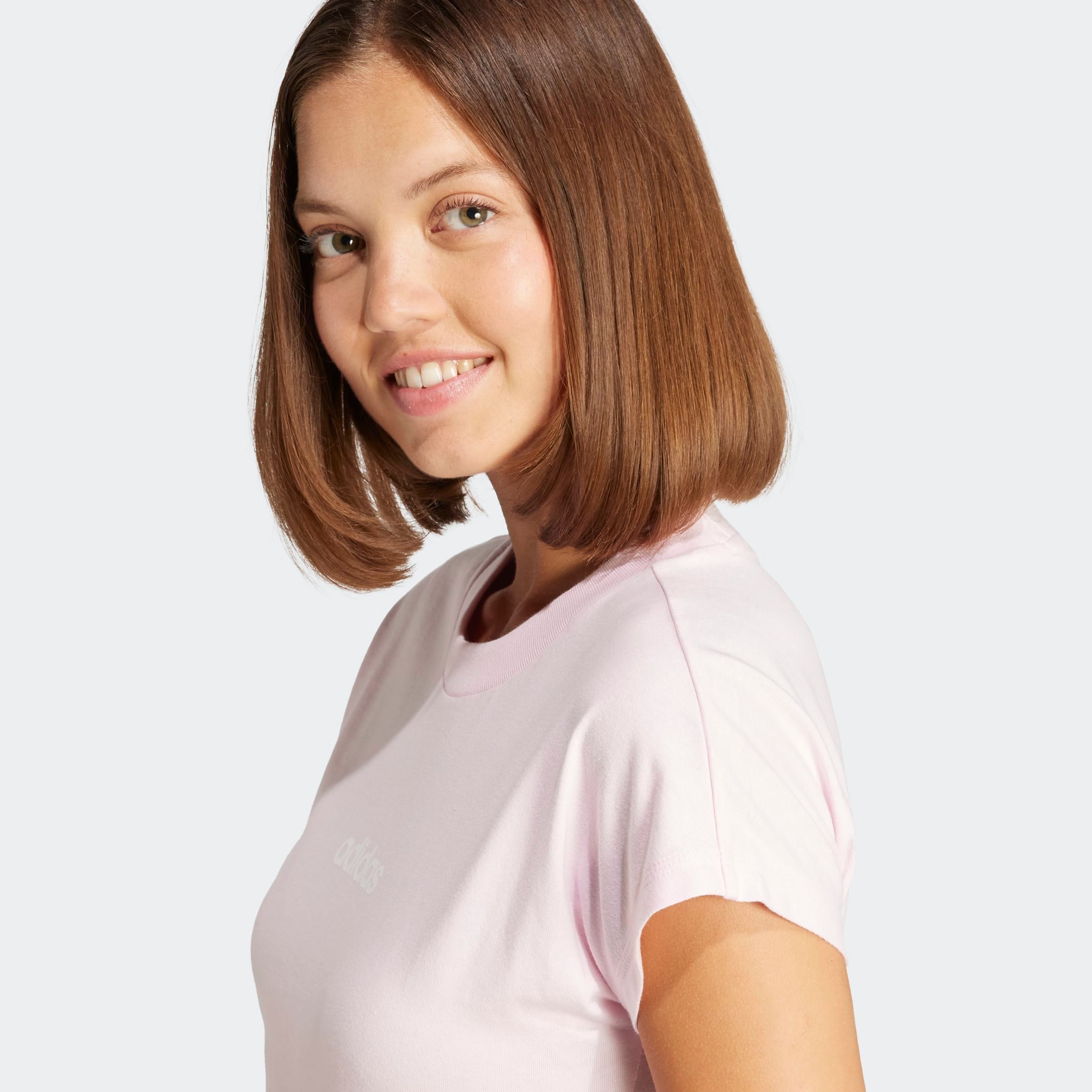 adidas Sportswear T-Shirt »W LIN SJ T«, Basic T-Shirt aus weichem Material