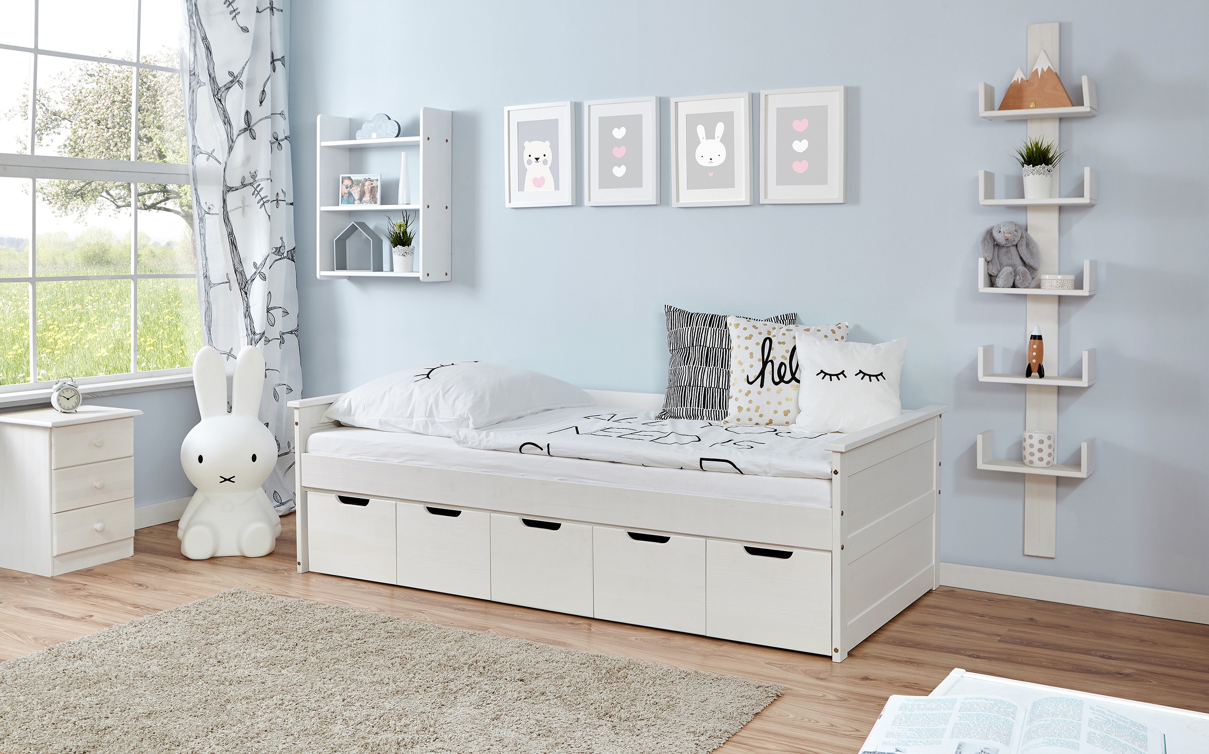 Image of Ticaa Daybett »Theodor«, mit 5 Schubkästen bei Ackermann Versand Schweiz