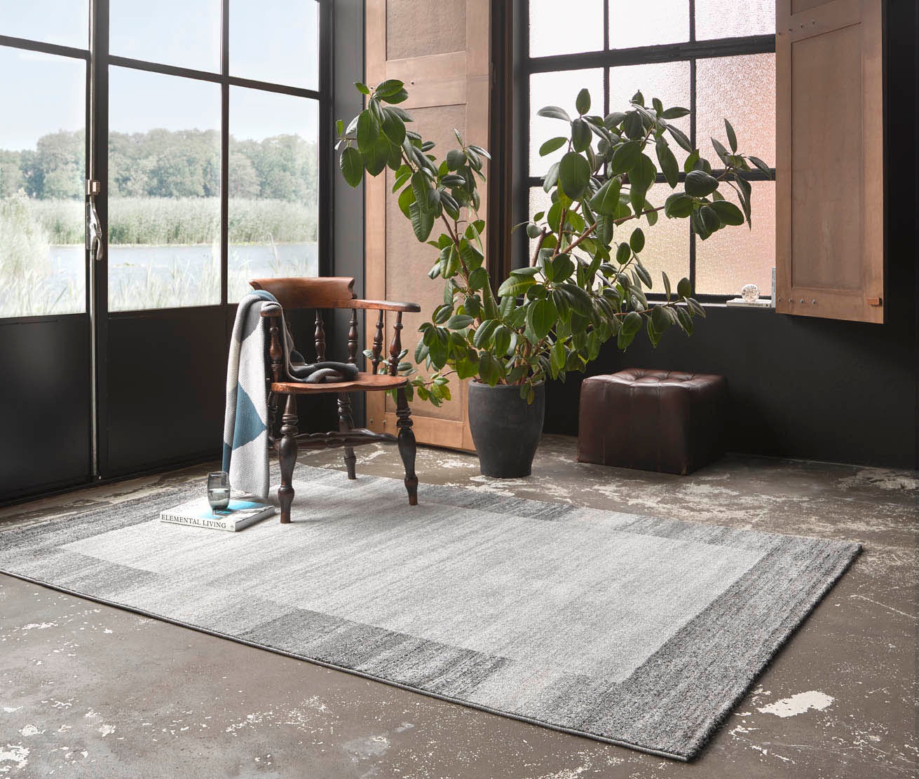 Wecon home Teppich »Déjà-vu« rechteckig 10 mm Höhe Kurzflor, Wohnzimmer