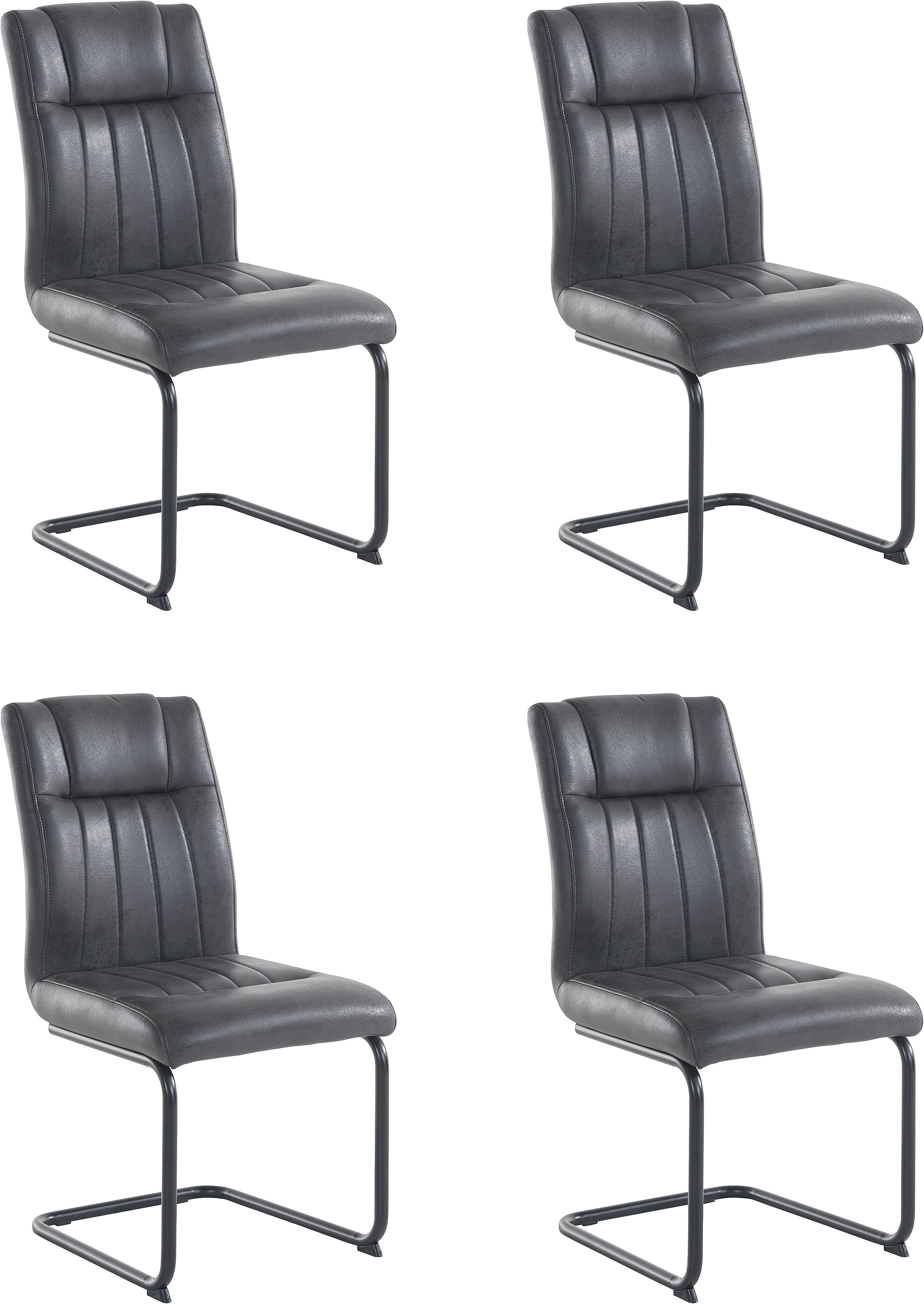 Image of HELA Freischwinger »Charleen S«, (Set), 4 St., Microfaser bei Ackermann Versand Schweiz