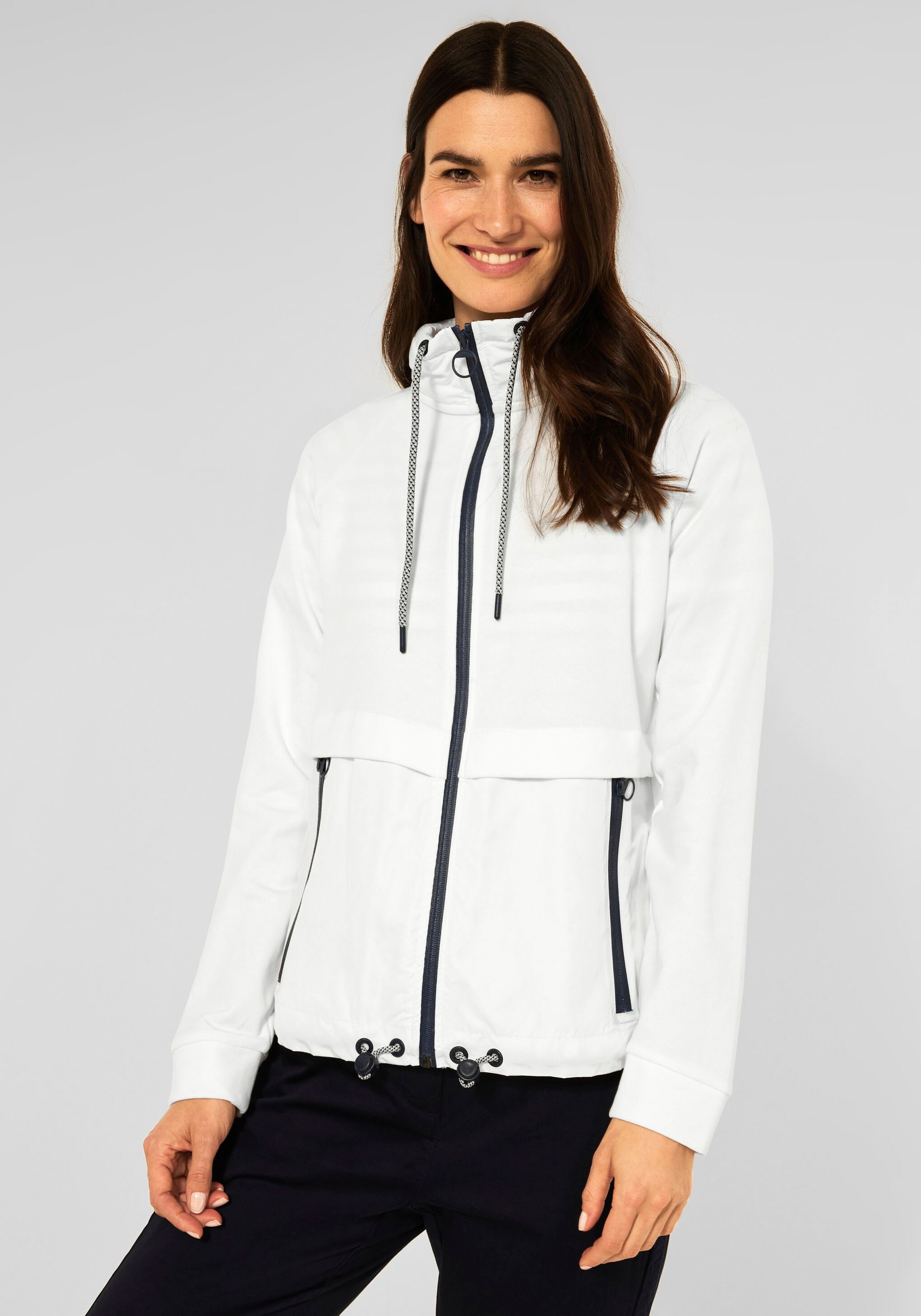 Image of Cecil Sweatjacke, mit Tunnelzug im Stehkragen bei Ackermann Versand Schweiz