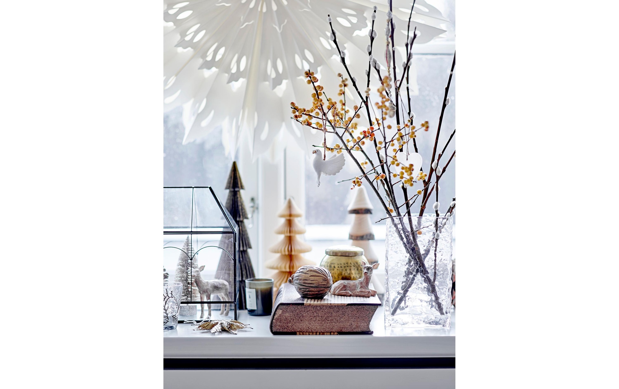 Bloomingville Figurine de Noël »Tuan Hirsch, 3-teilig«