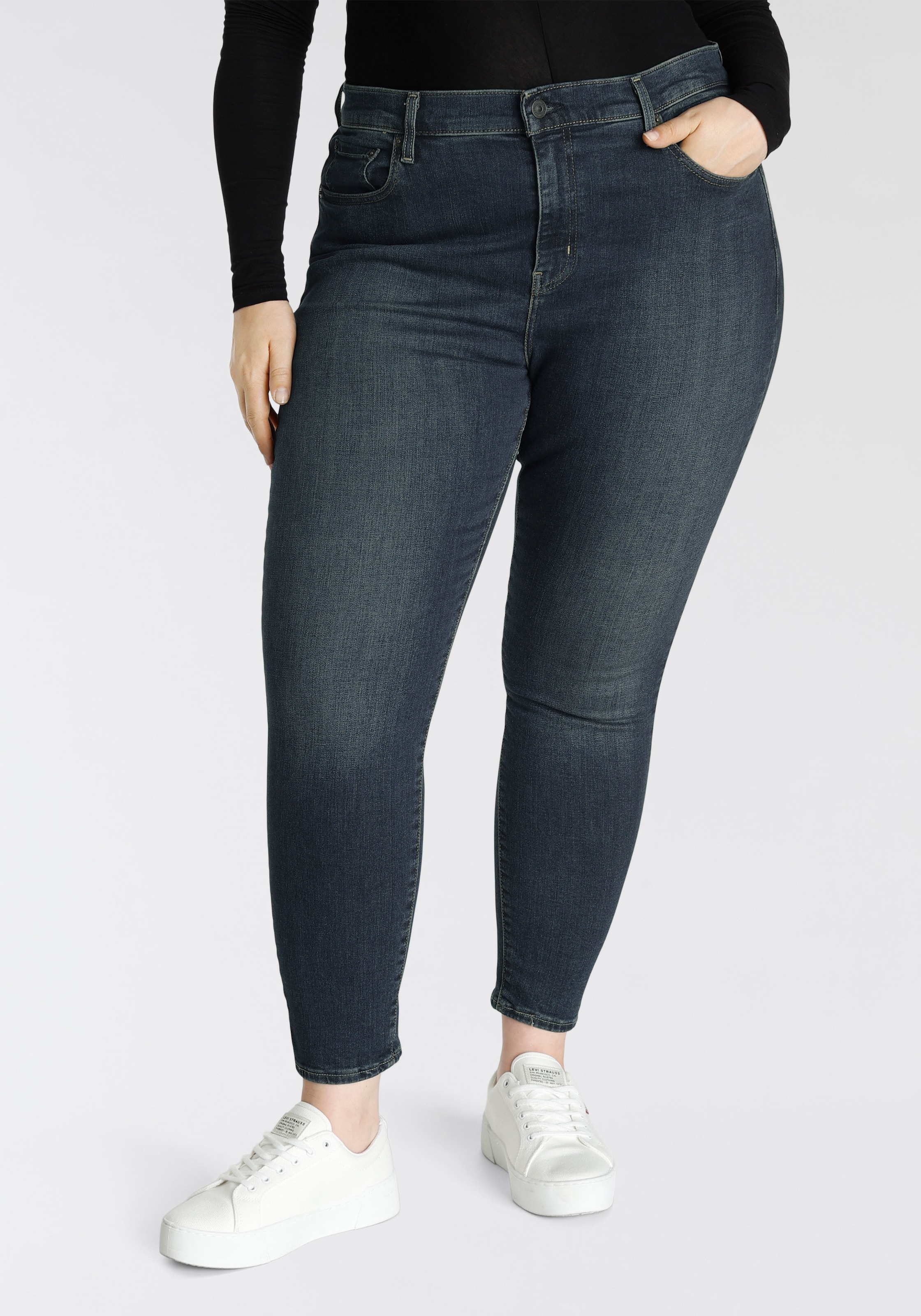 Levi's® Plus Skinny-fit-Jeans »721 PL HI RISE SKINNY«, sehr figurbetonter Schnitt