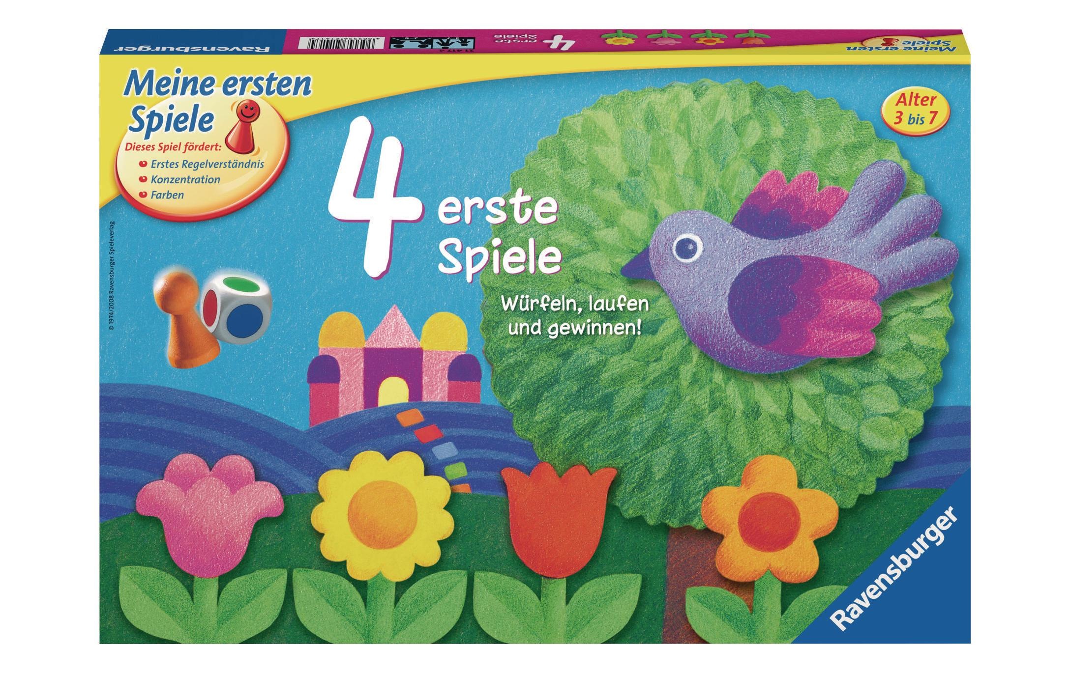 Image of Ravensburger Spiel »4 erste Spiele« bei Ackermann Versand Schweiz