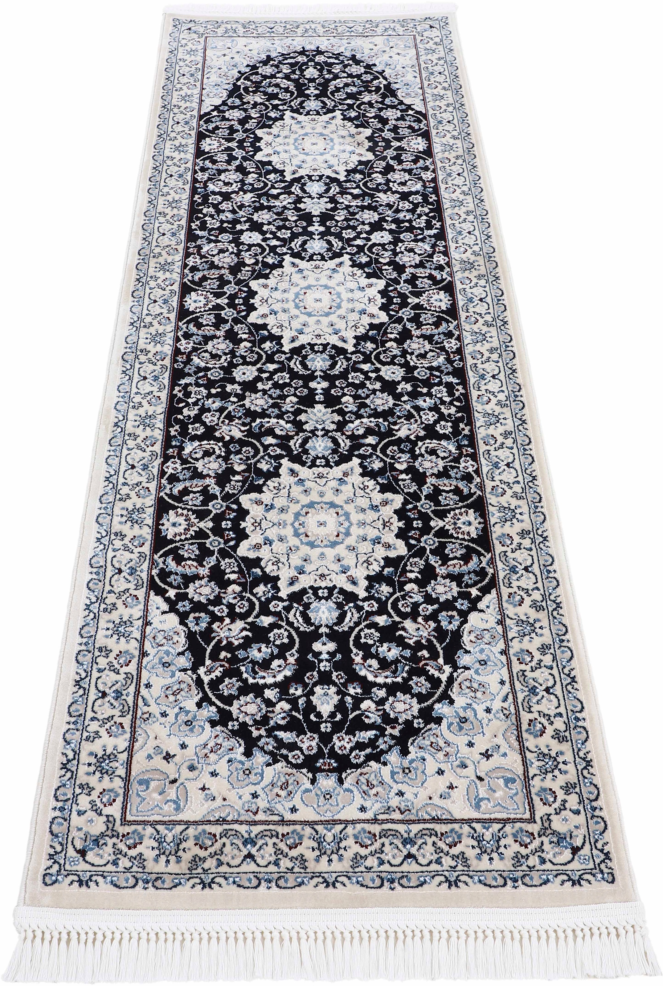 Image of carpetfine Läufer »Nain Diane«, rechteckig, 8 mm Höhe, Kurzflorteppich, Orient Look bei Ackermann Versand Schweiz