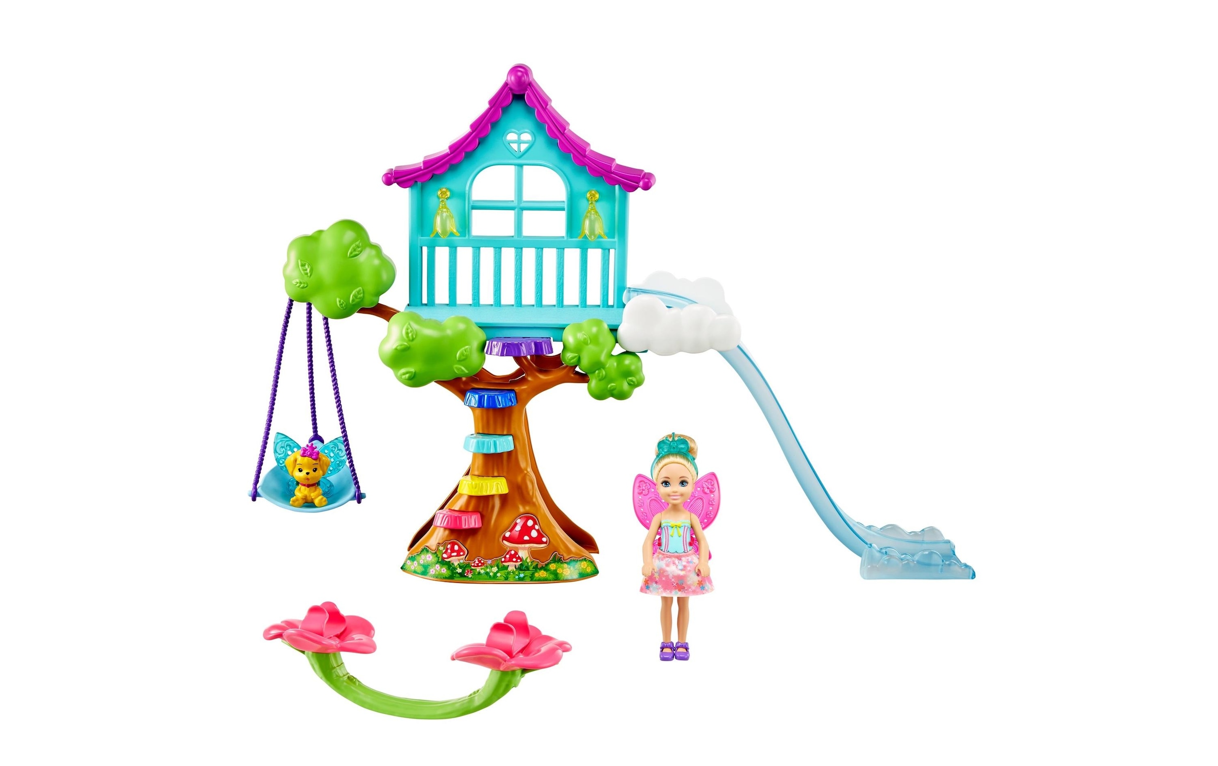 Barbie Spielwelt »Dreamtopia Chelsea Feen-Baumhaus«