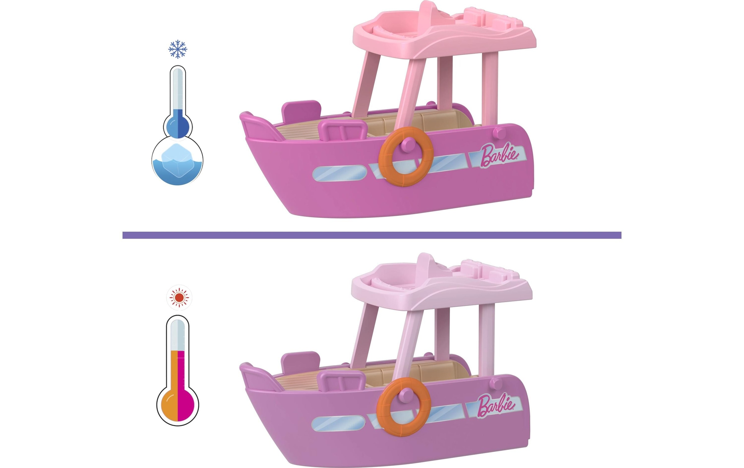 Barbie Anziehpuppe »Mini BarbieLand Traumboot«