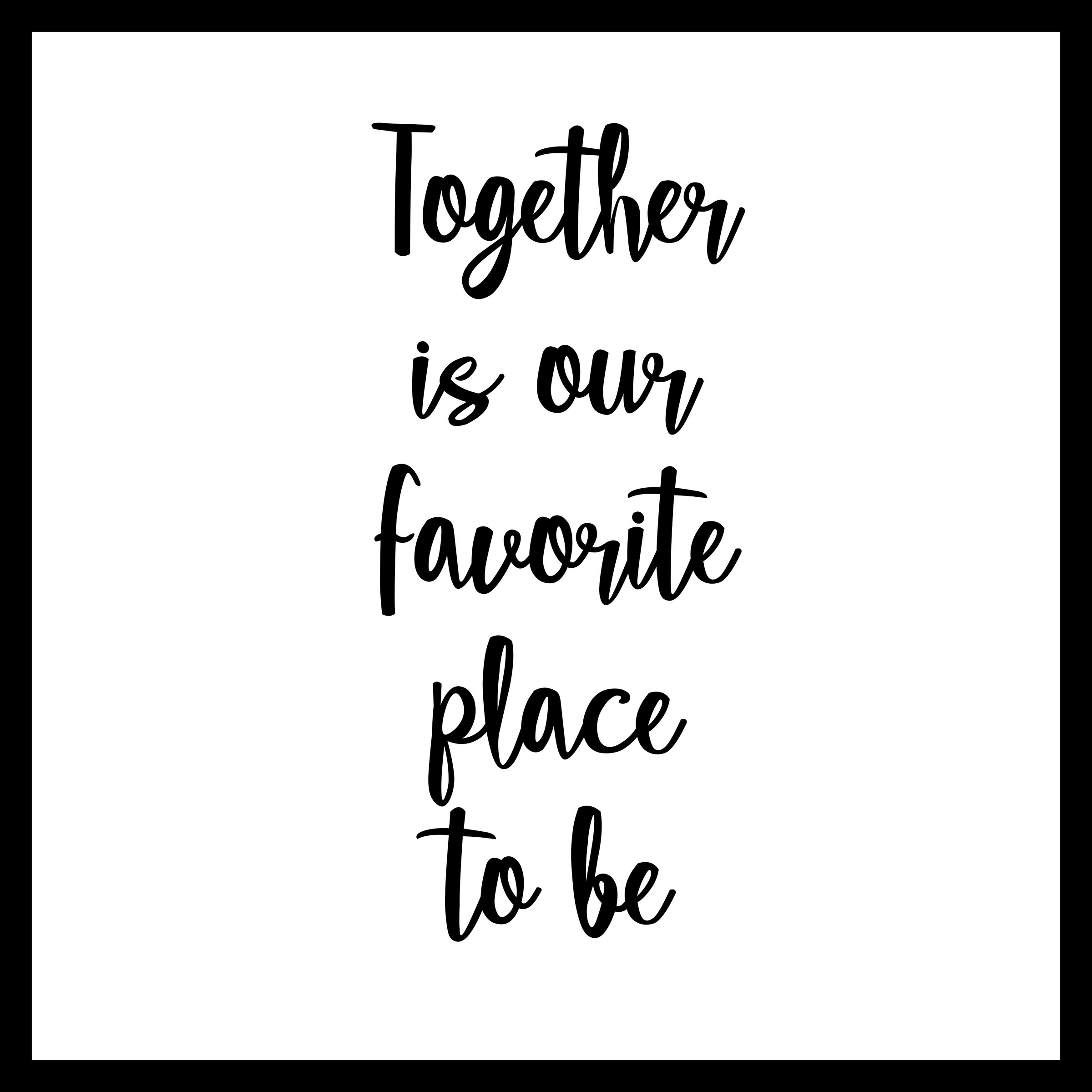 Image of Spiegelprofi GmbH Bild »Spruch«, hochwertiger Kunstdruck, Rahmen schwarz bei Ackermann Versand Schweiz