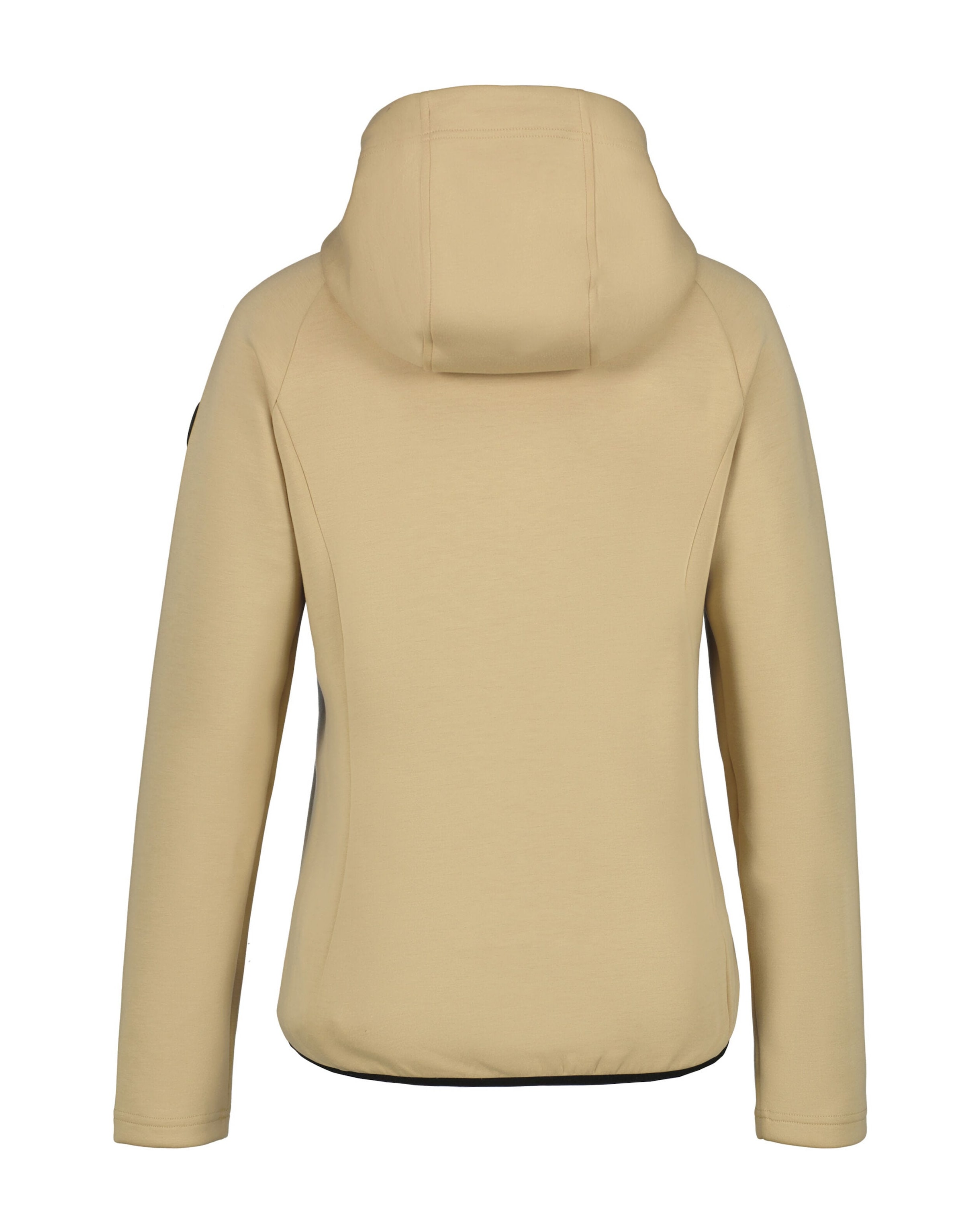 Icepeak Strickfleecejacke »ASHBURN« 1 Stk. tlg. mit Kapuze mit Kapuze und Kordelzug, mit hochschliessendem Kragen