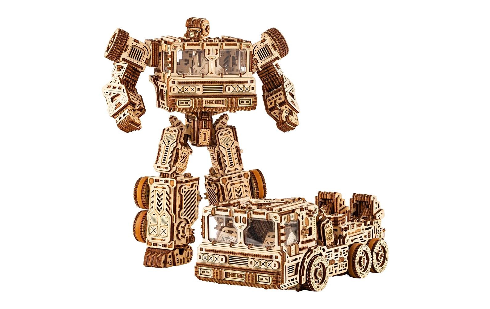   Spielbausteine »WoodTrick Timbertron Ultima«