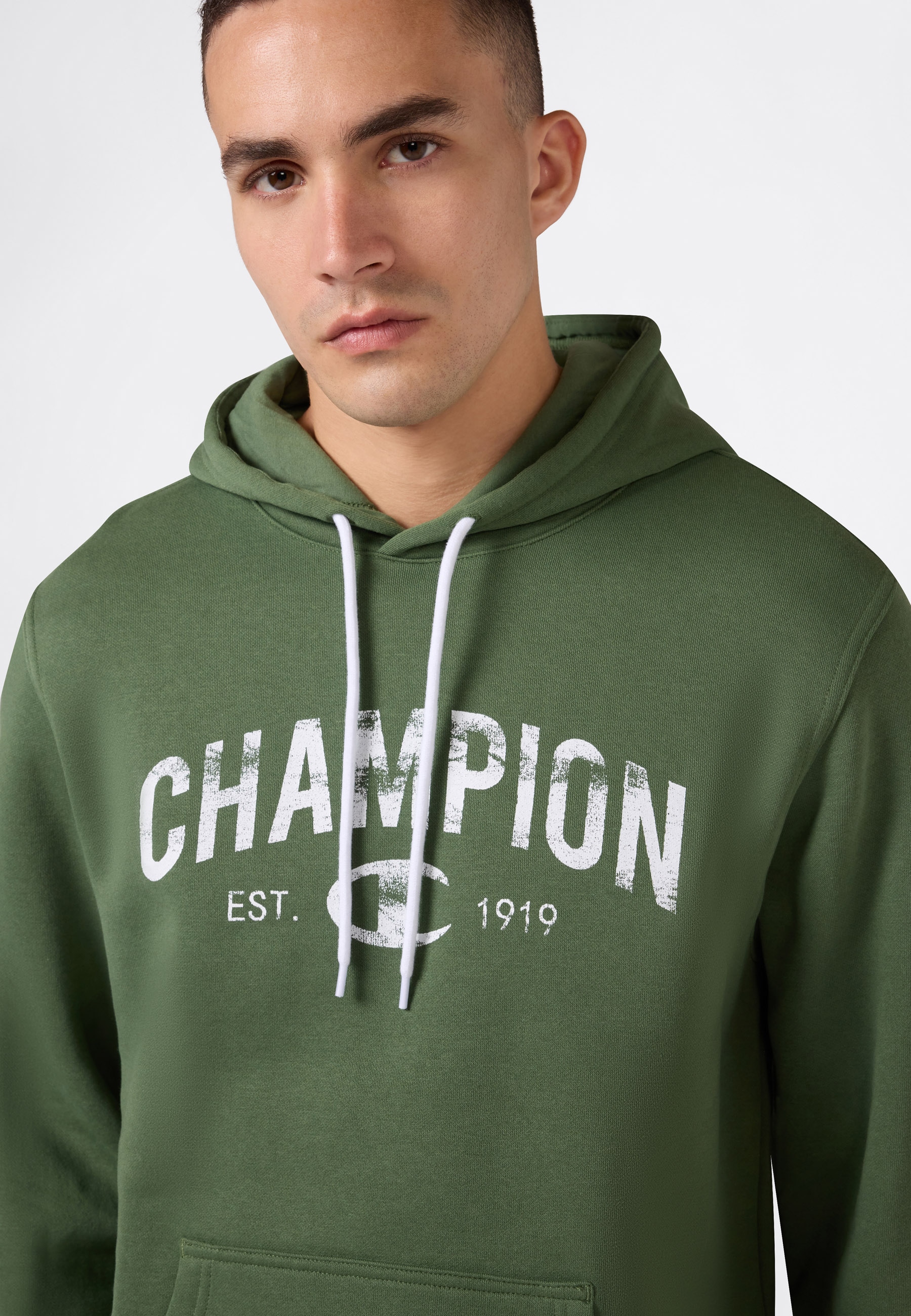 Champion Sweat à capuche »SPORTWEAR HOODIE Standard Fit«, version manches longues, en coton et polyester, coupe standard,
