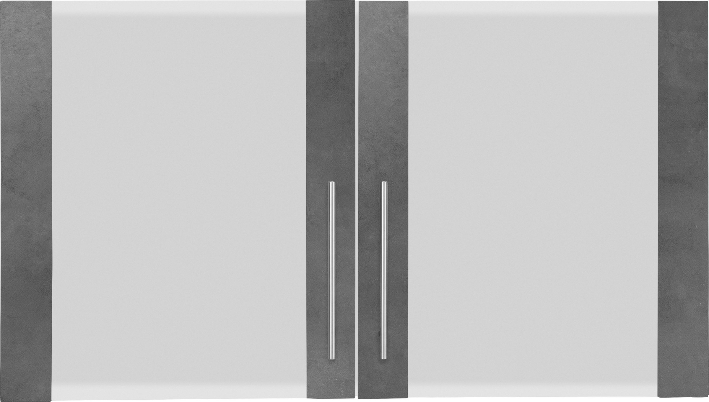 wiho Küchen Glashängeschrank »Cali«, Front mit Glaseinsatz