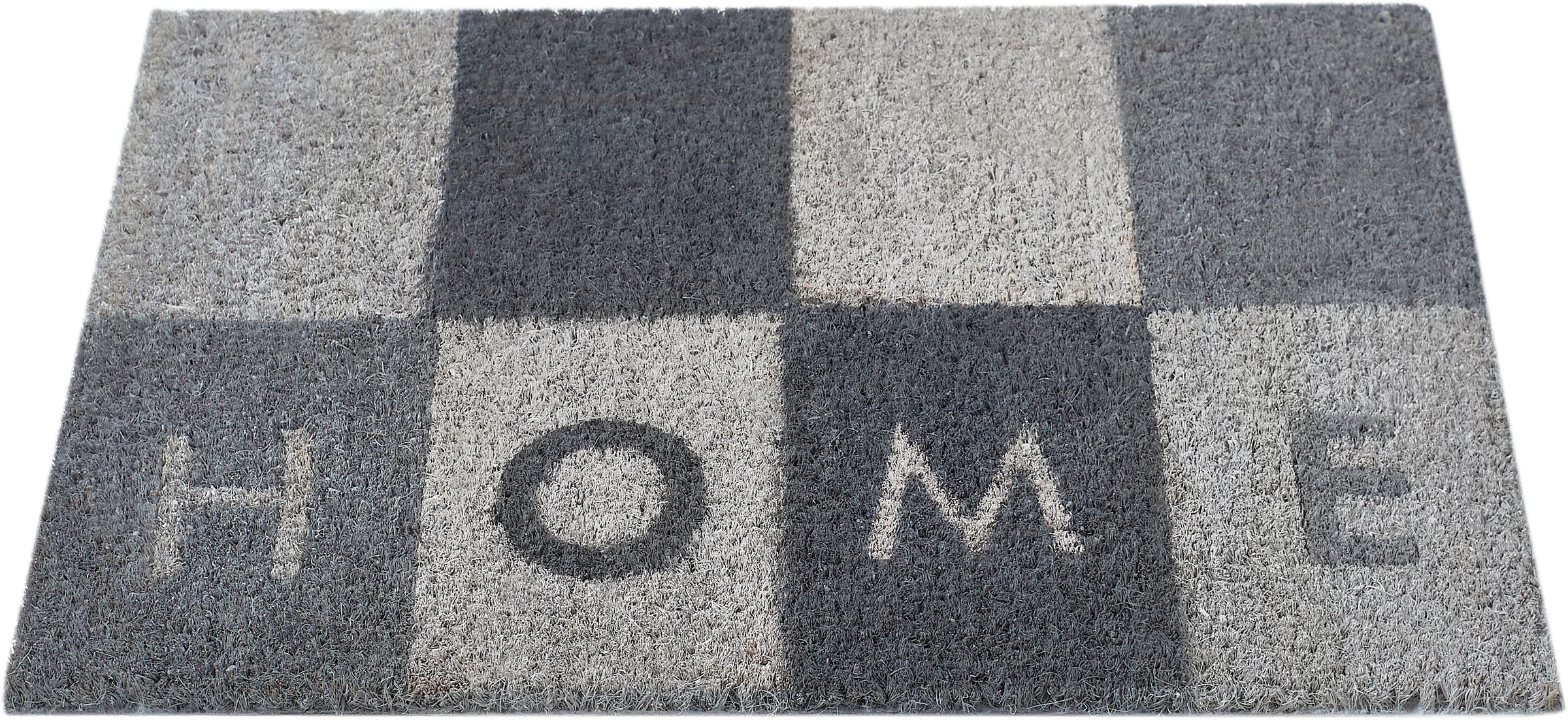 Image of Andiamo Fussmatte »Kokos Home«, rechteckig, 17 mm Höhe, Schmutzfangmatte, mit Spruch, In- und Outdoor geeignet bei Ackermann Versand Schweiz