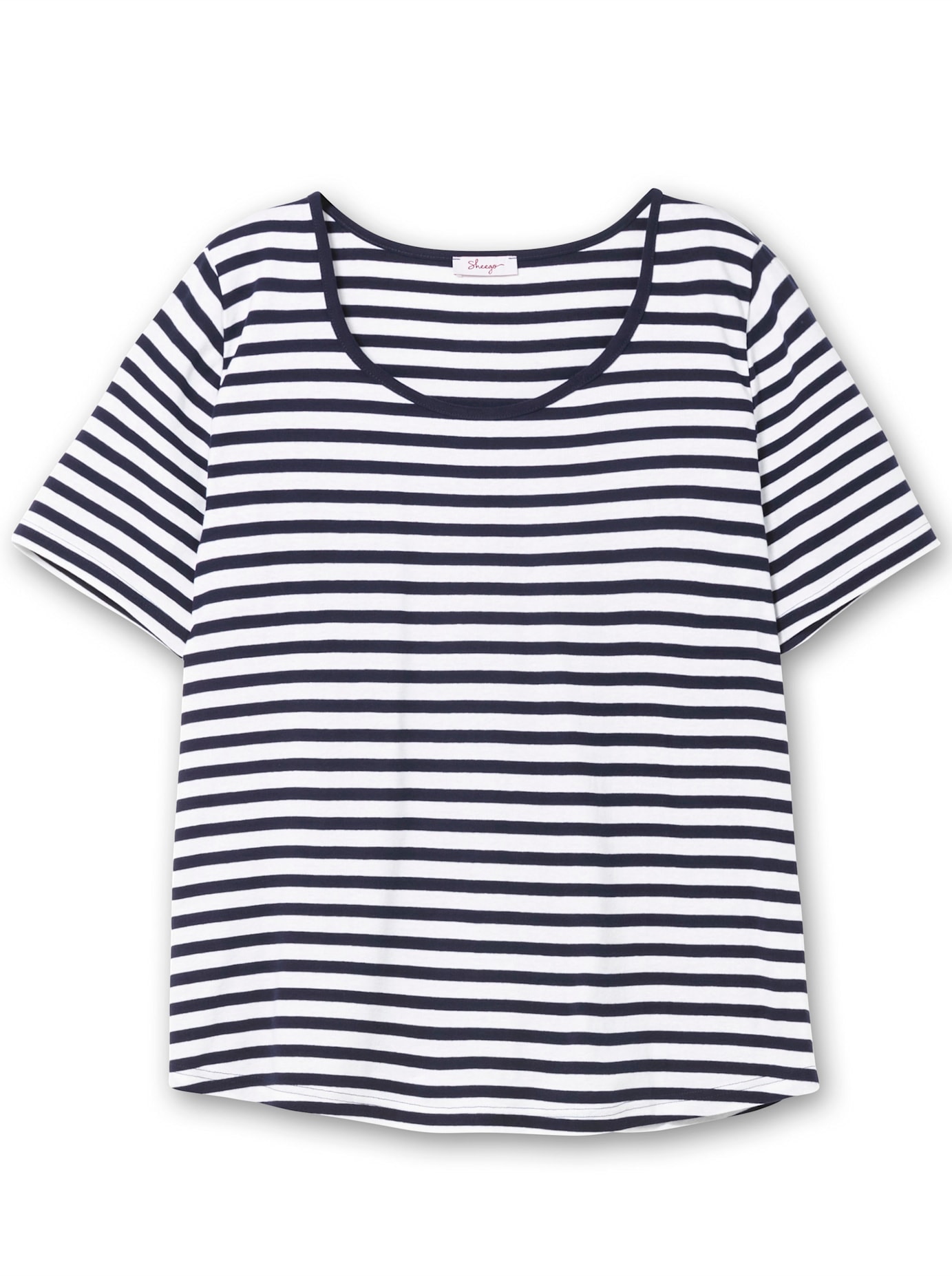 Sheego T-shirt à manches courtes »T-Shirt« 1 cuis