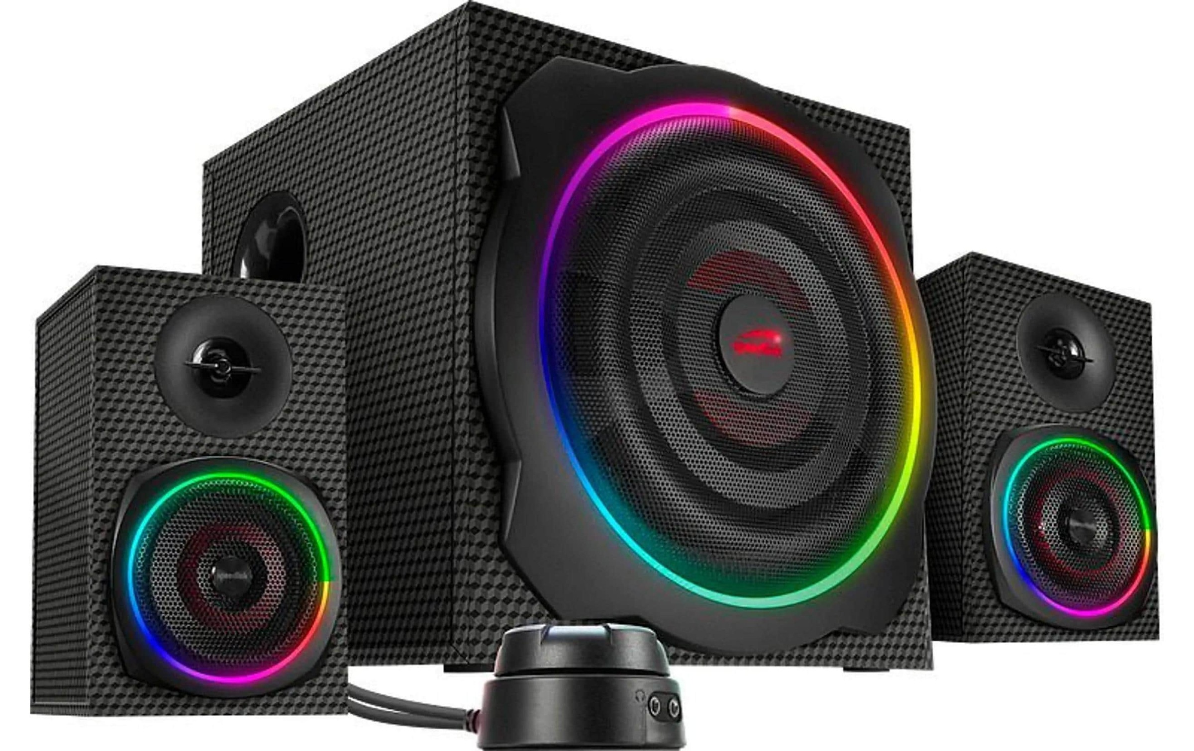 Speedlink PC-Lautsprecher »Gravity Carbon RGB 2,1« 2.1 ( )