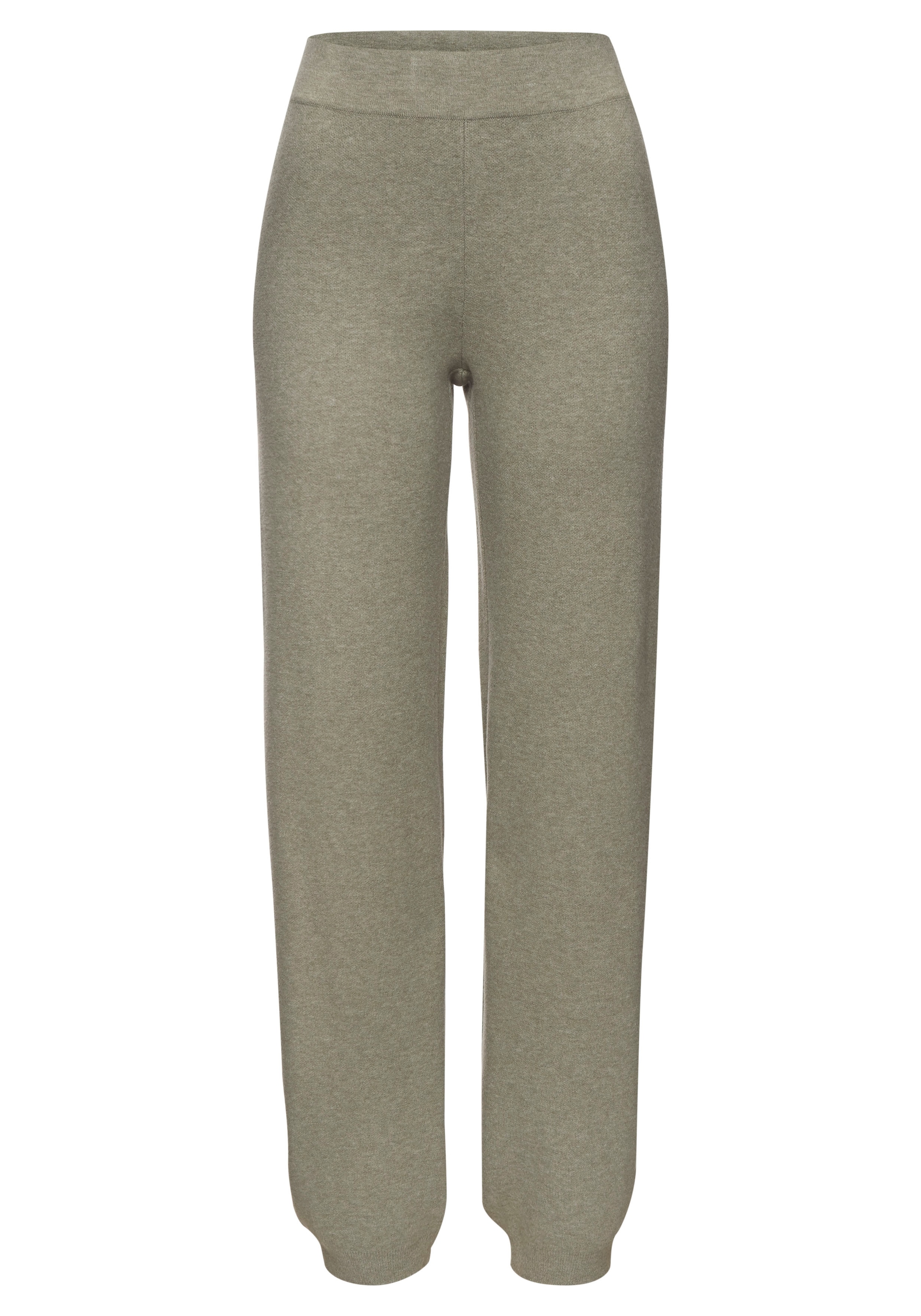 Elbsand Strickhose  mit eingestricktem Logo, aus hochwertigen Feinstrick, Loungewear