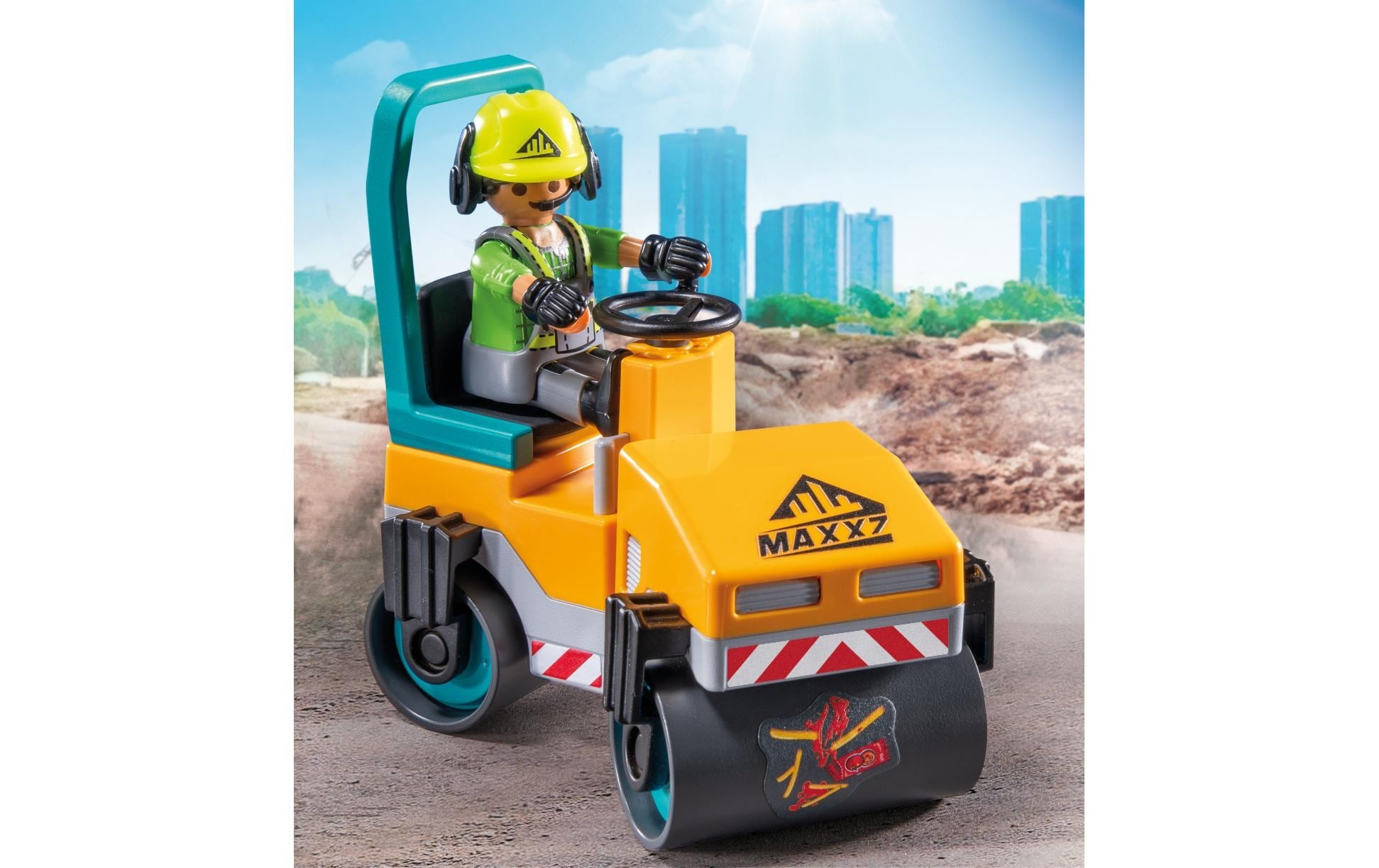 Playmobil® Spielbausteine »Action Heroes Strassenbaustelle 71751«, (43 St.)