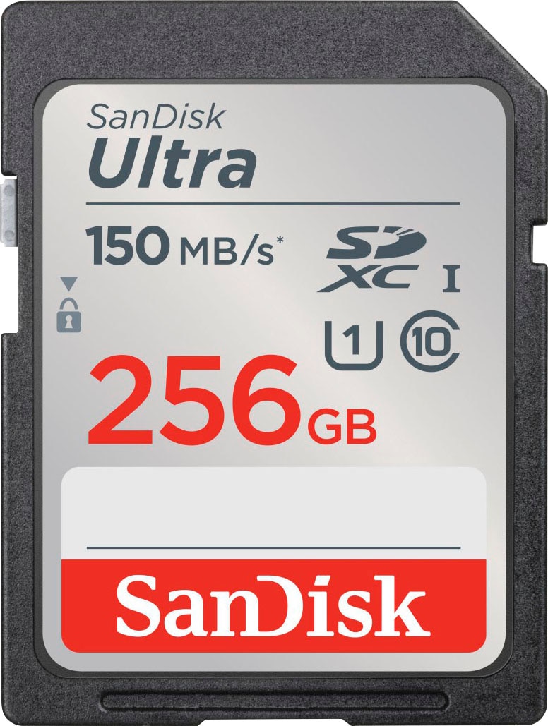 Image of Sandisk Speicherkarte "Ultra SDXC" (256 GB Class 10 )