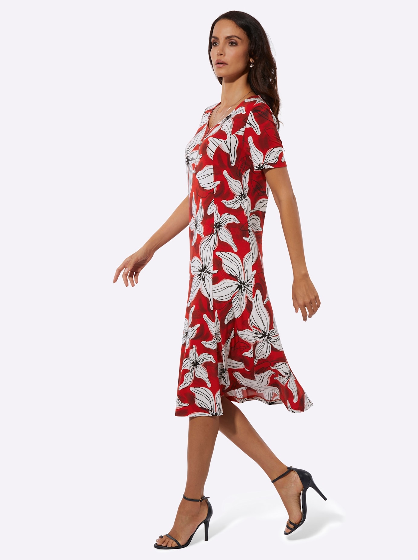 creation L Robe en jersey »Lyocell-Kleid«