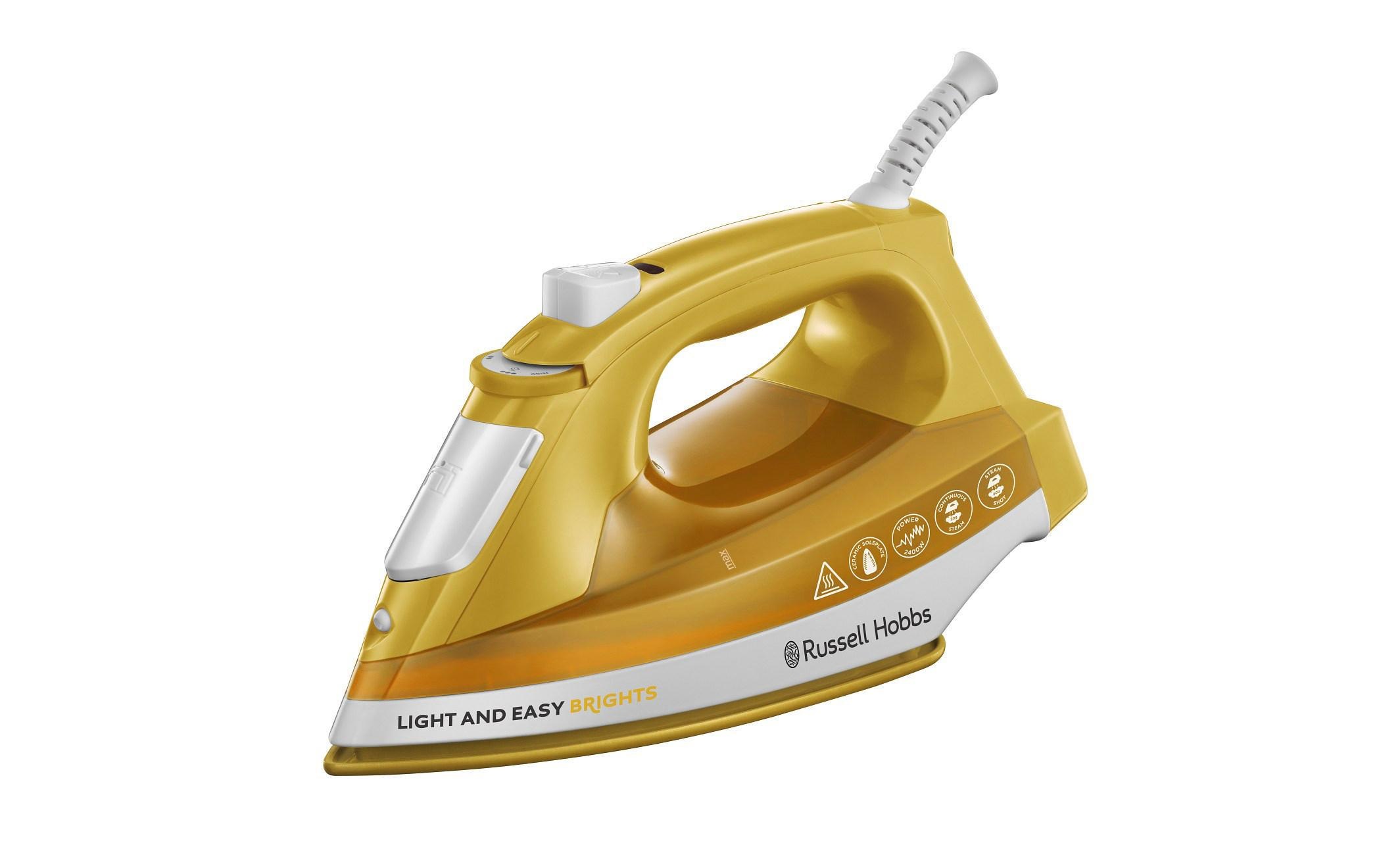 Image of RUSSELL HOBBS Reise-Dampfbügeleisen »Light & Easy Gelb«, 2400 W bei Ackermann Versand Schweiz