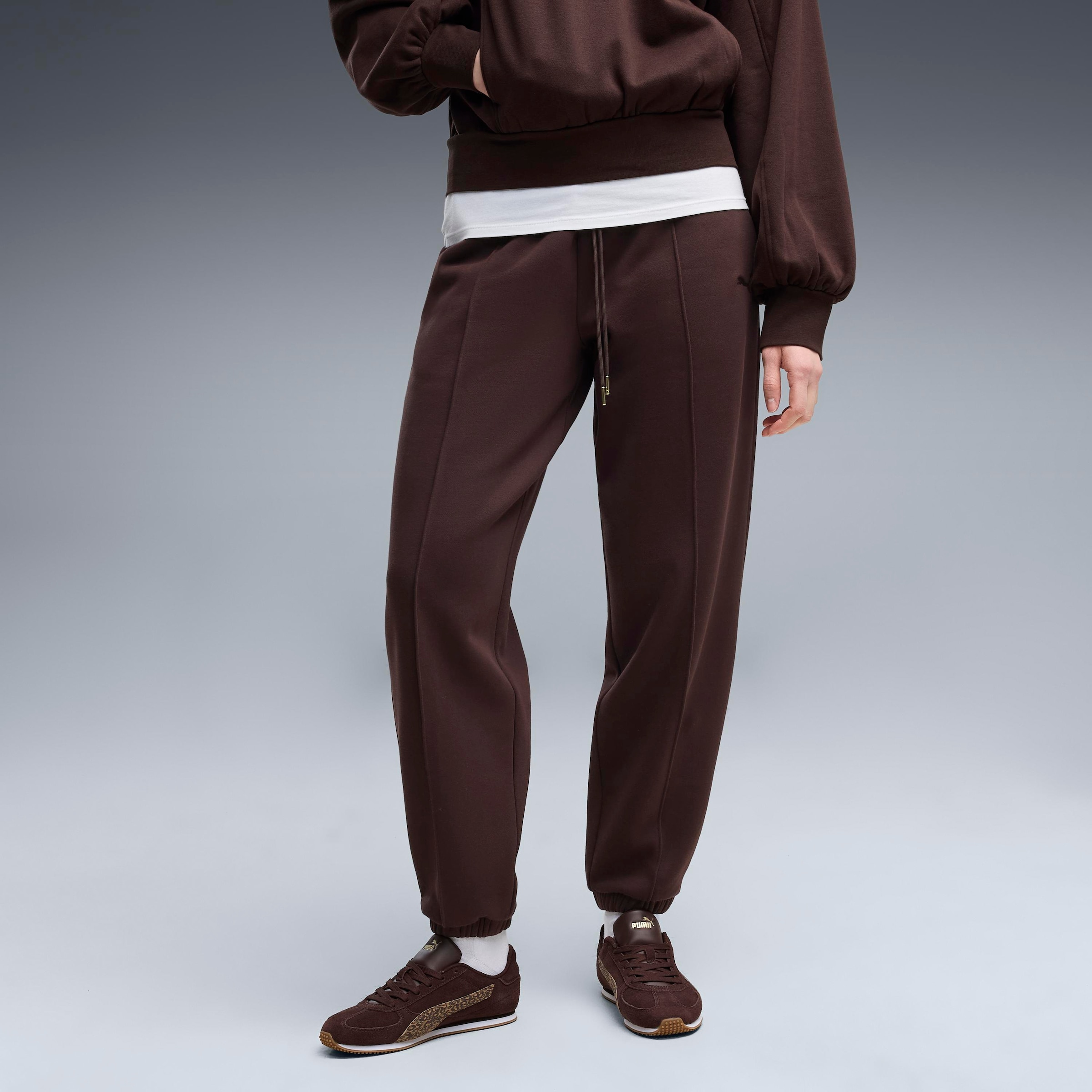 Image of PUMA Trainingshose "HER COMFORT PANTS FL" mit Comfort Fit, unifarben