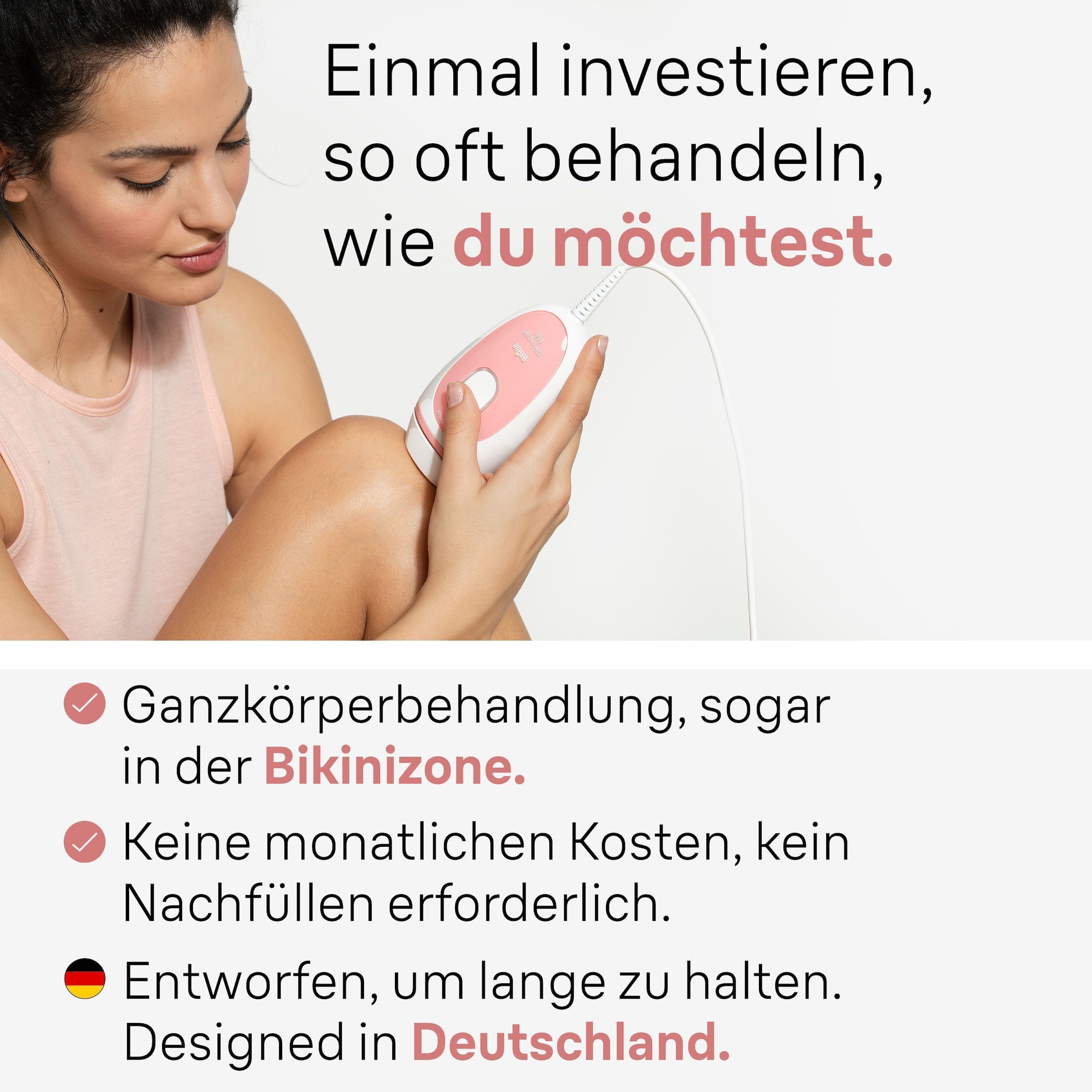 Braun IPL-Haarentferner »Silk-expert PL1000«, Mini-Haarentfernungsgerät, kompakte Grösse für unterwegs
