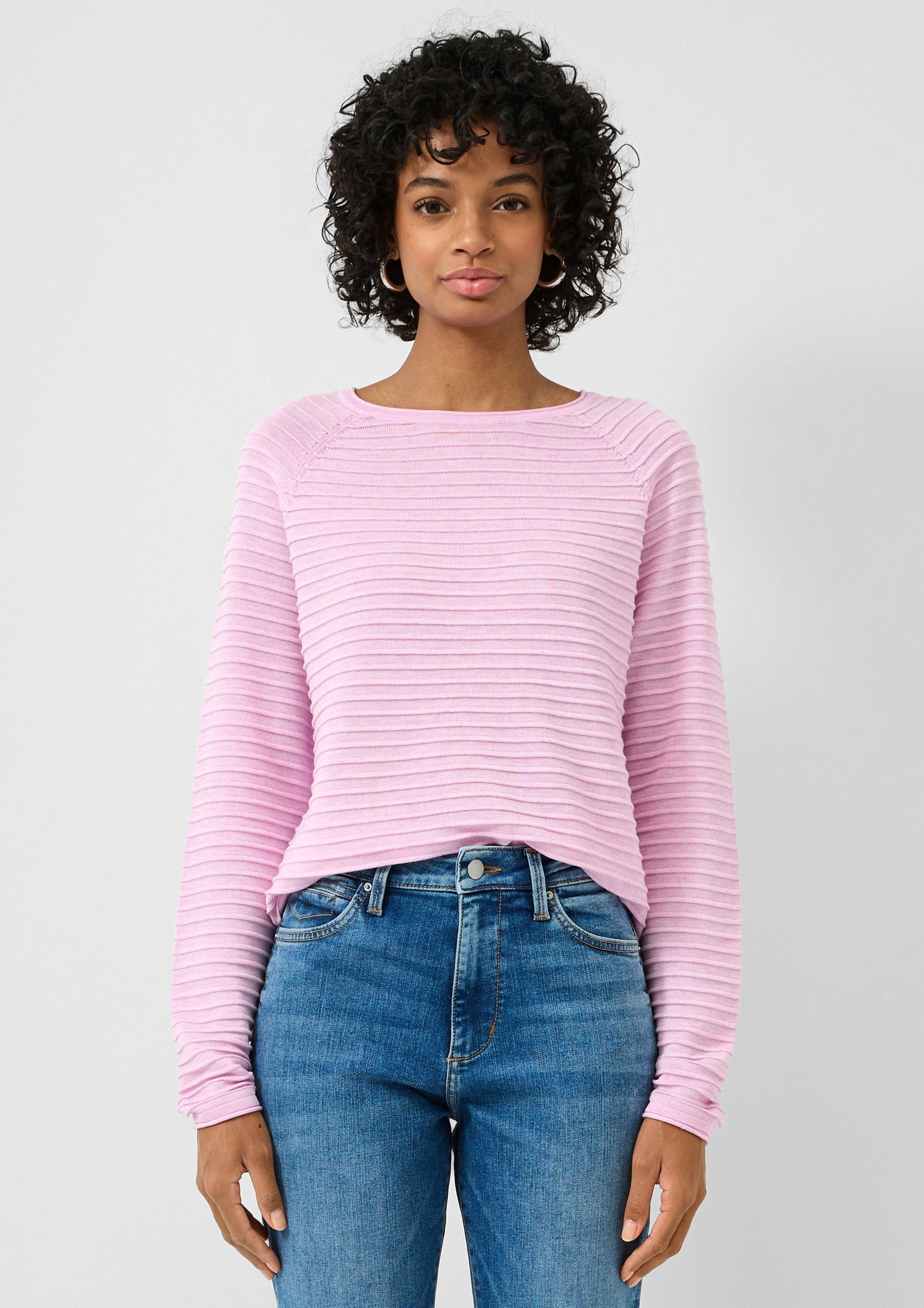 Image of QS Strickpullover mit Strukturmuster