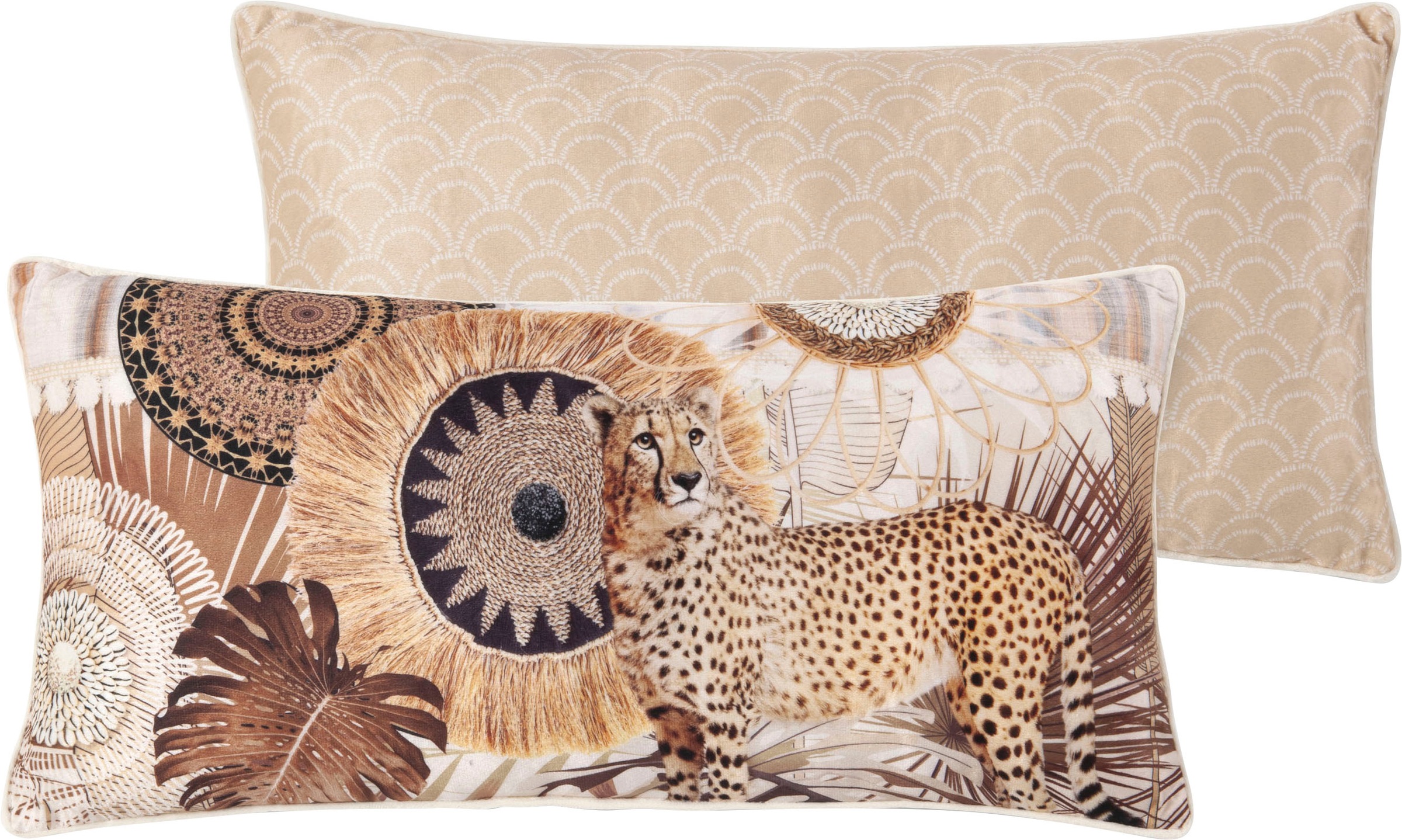 Image of hip Dekokissen »Raeni«, (1 St., 1 30x60 cm Dekokissen - Mit biese), mit Biese bei Ackermann Versand Schweiz