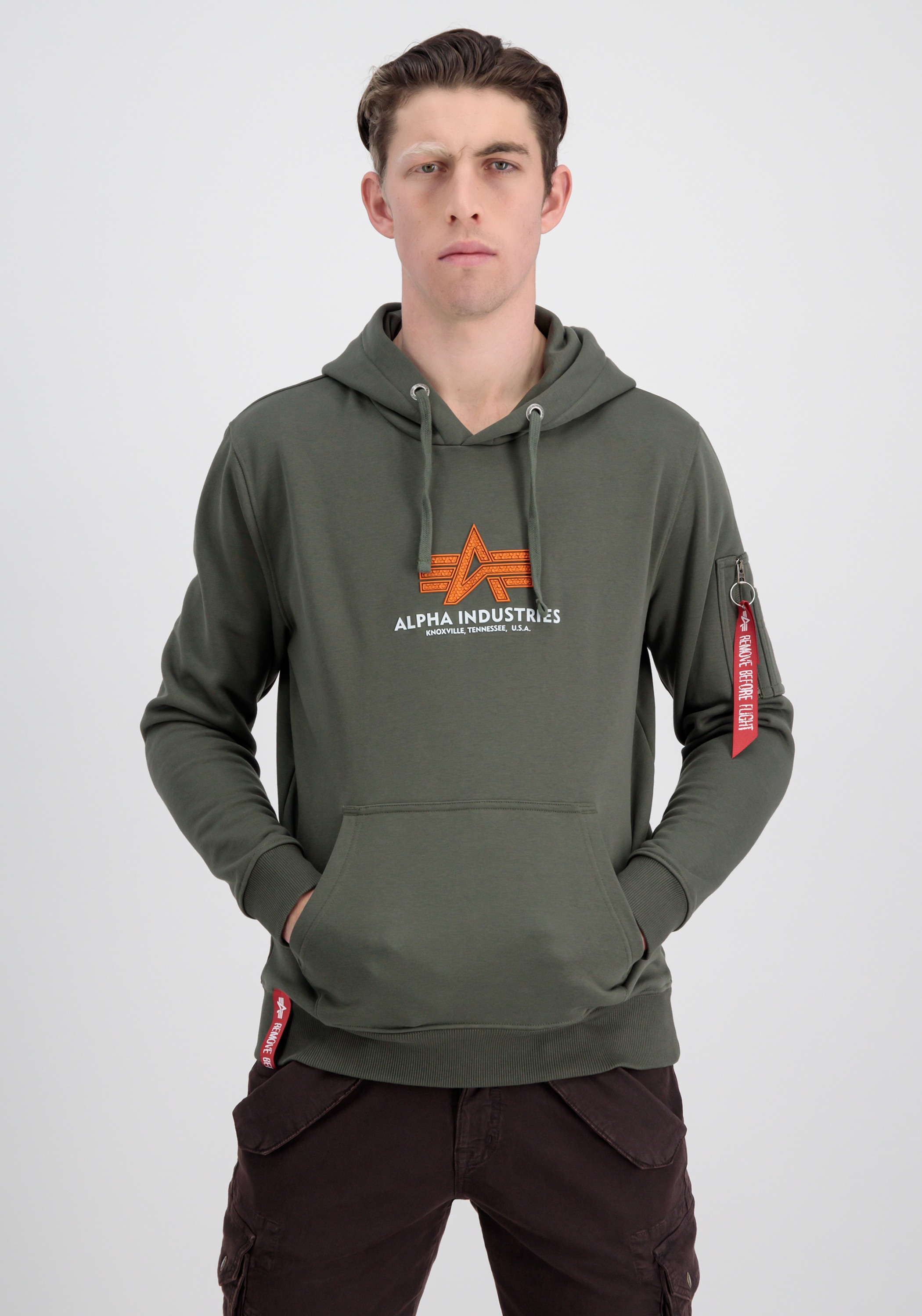 Alpha Industries Hoodie »Basic Hoodie BL Rubber«
