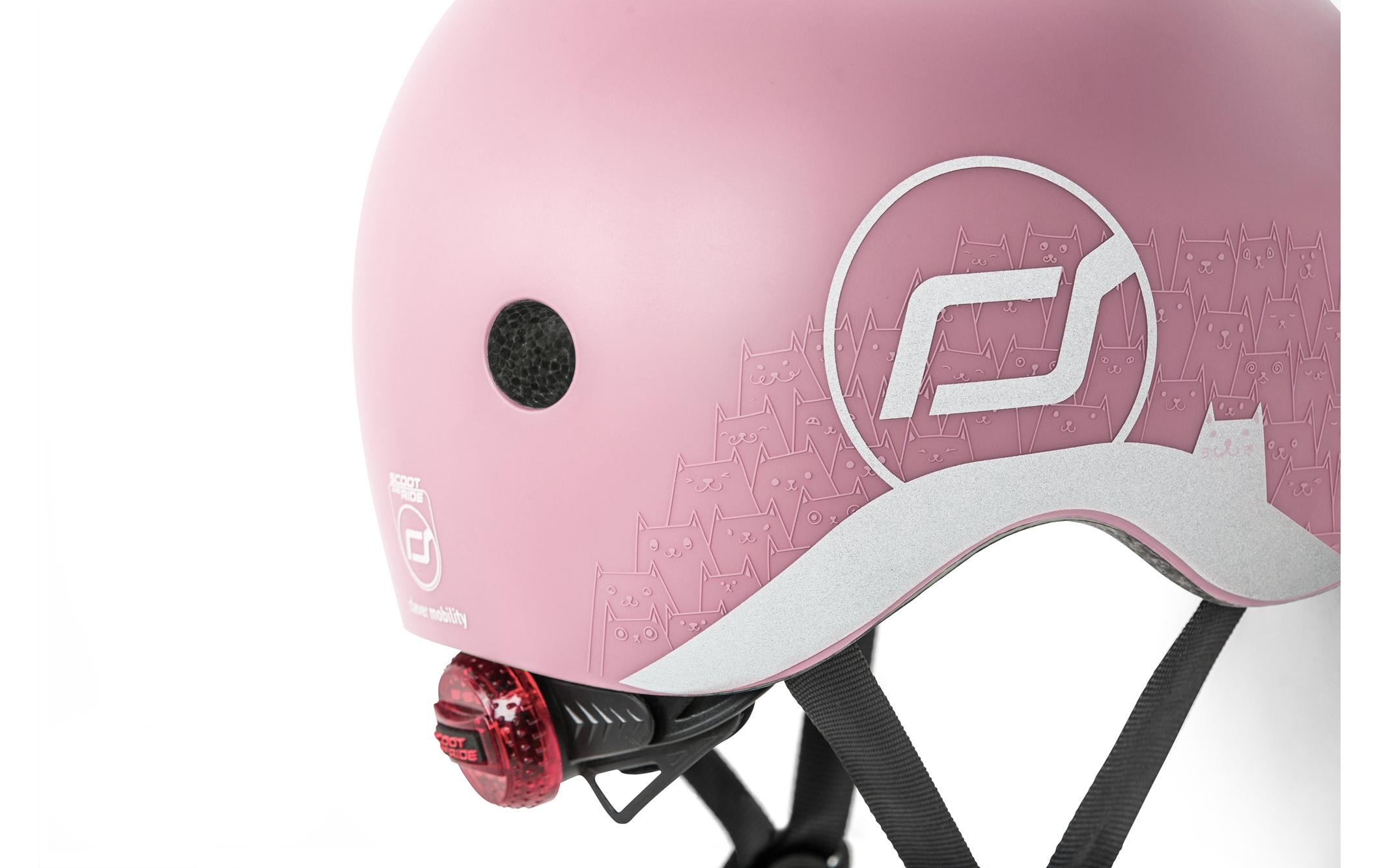   Kinderhelm »Scoot and Ride Rose XXS-S« LED-Licht