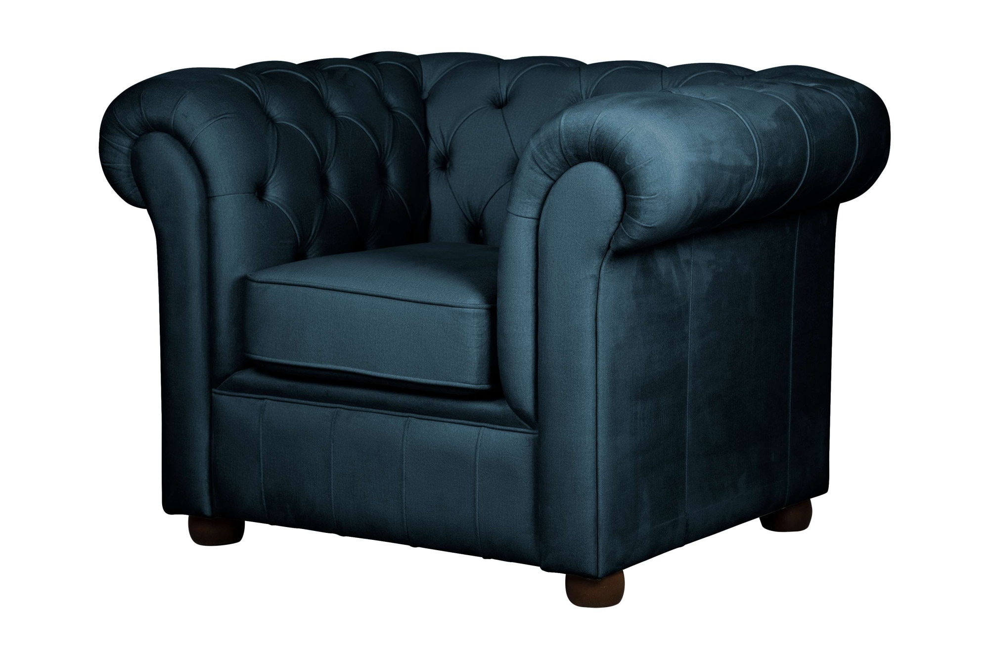 Home affaire Sessel »CHARENTE, Chesterfield, Wellenfederung, Masse B/T/H: 105/89/74 cm« mit edler Knopfheftung und typischen Armlehnen