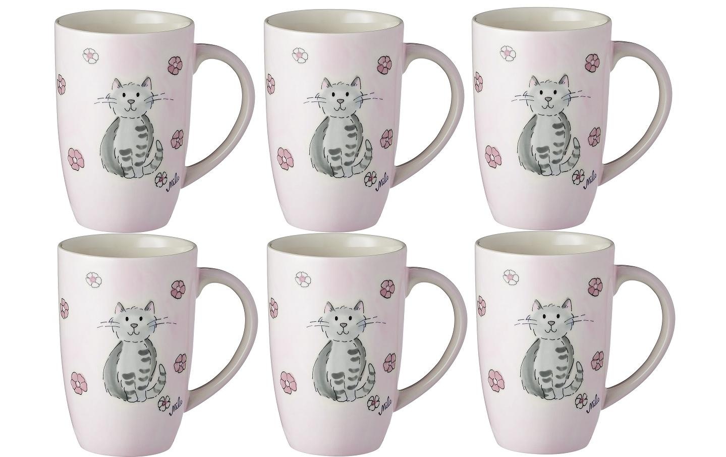 Image of Mila Thermotasse »Katze Mia 230 ml«, (6 tlg.) bei Ackermann Versand Schweiz