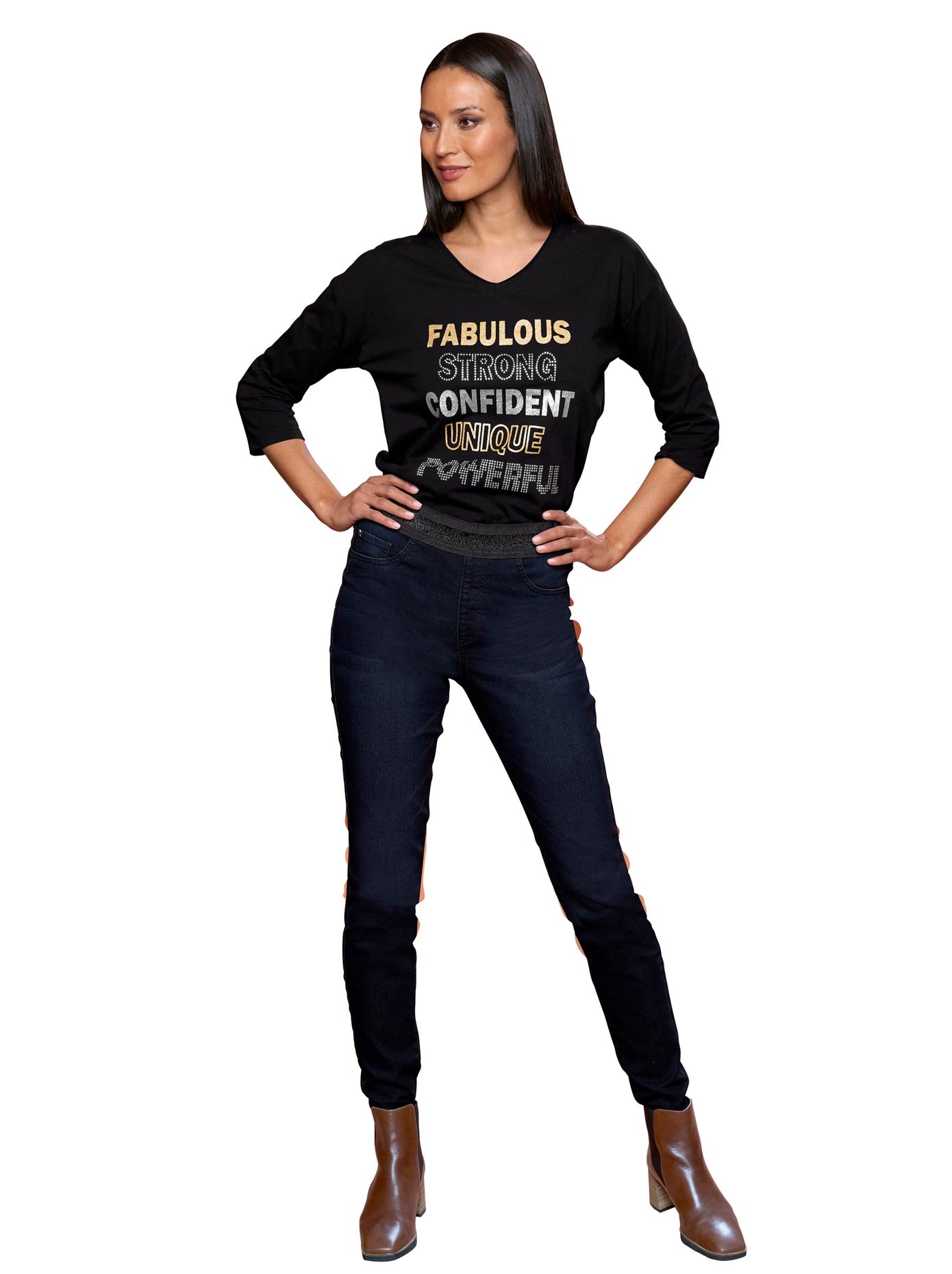 Image of RICK CARDONA by Heine V-Shirt »Shirt«, (1 tlg.) bei Ackermann Versand Schweiz