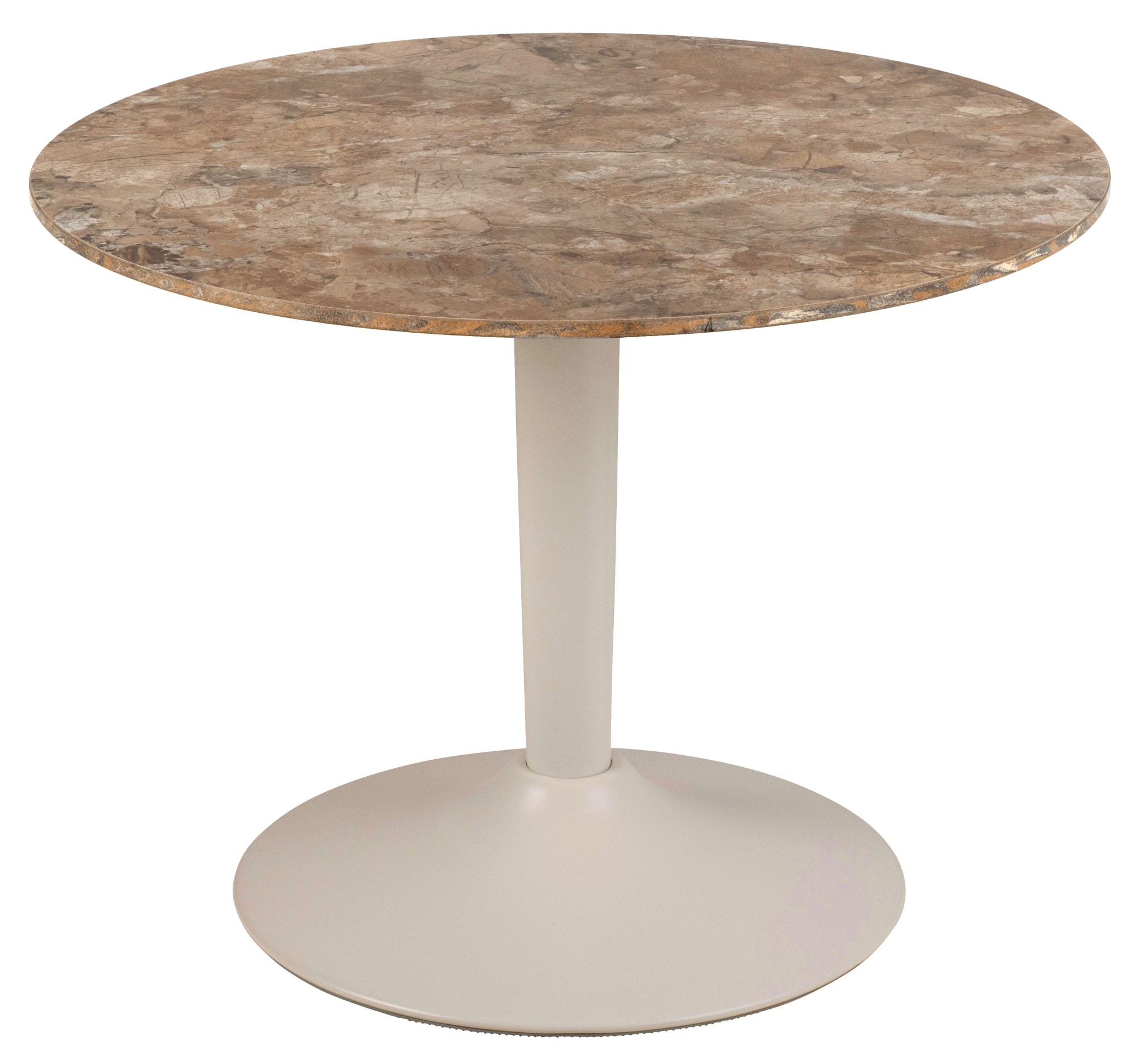 Image of ACTONA GROUP Couchtisch "Kaffeetisch, Beistelltisch" B/T/H: 60x60x45cm, Tisch braun, polierte Keramiktischplatte