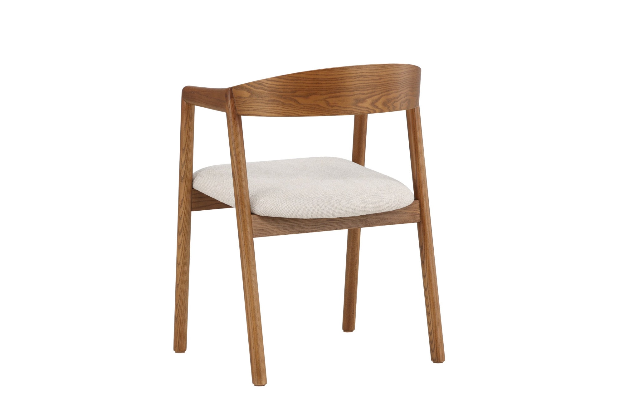 Venture Home Chaise de salle à manger »Långön, 2er-Set Esszimmerstühle aus Eschenholz, belastbar bis 150 kg« () Polsterstuhl, Stoffbezug, Eschenholzbeine, gepolsterter Sitz, modern